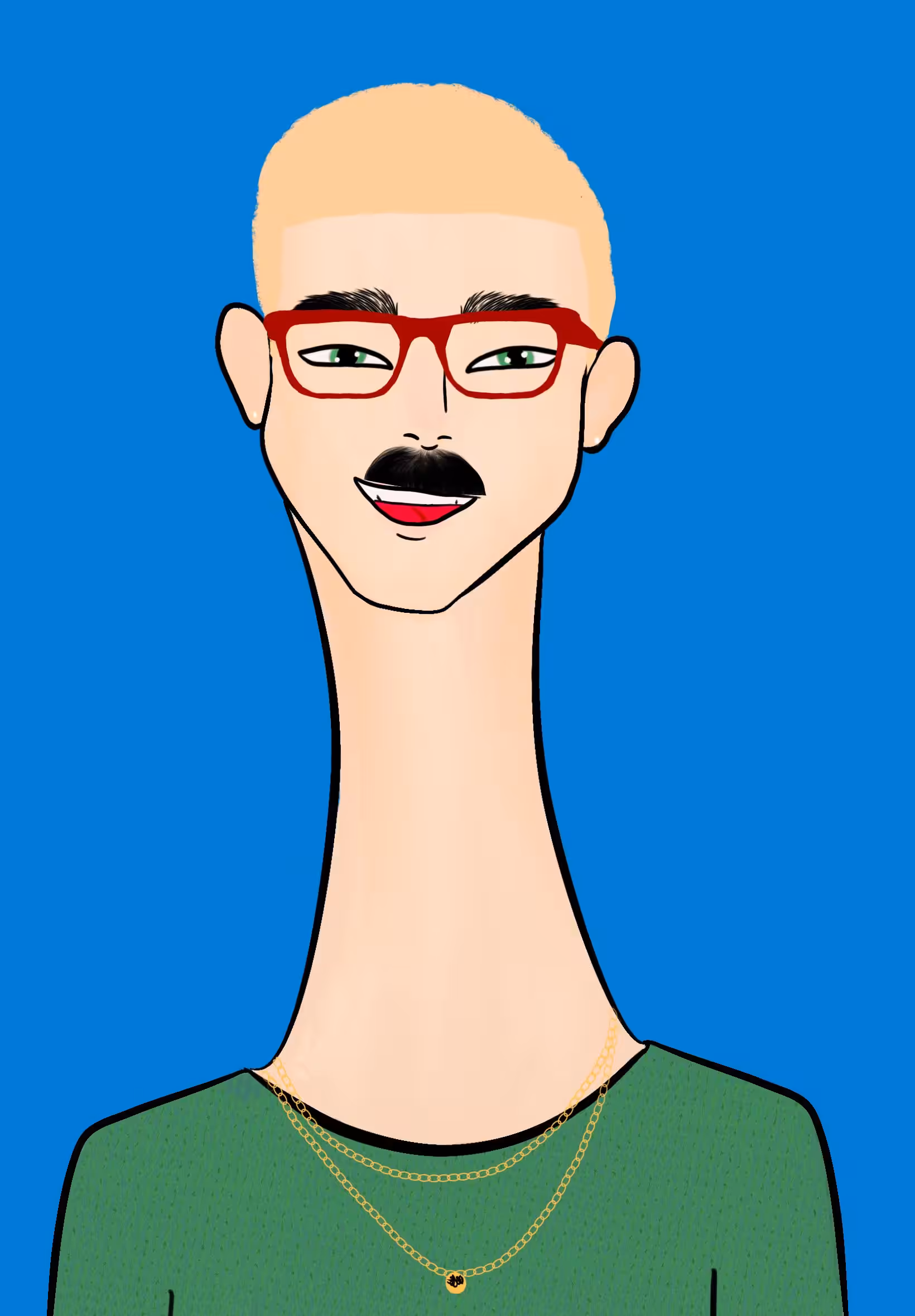 Long Neckie Fellas #2354
