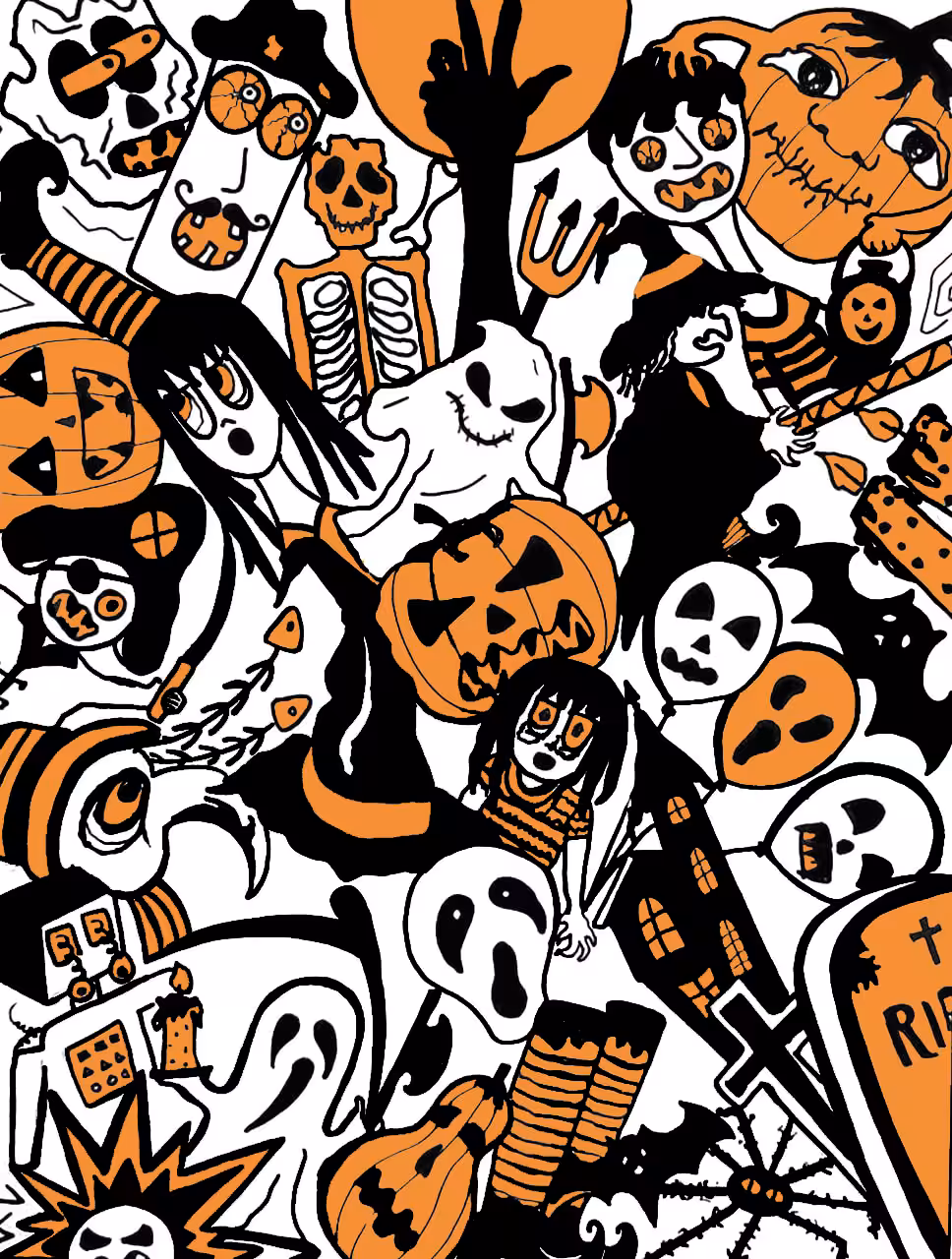 Halloween Doodle