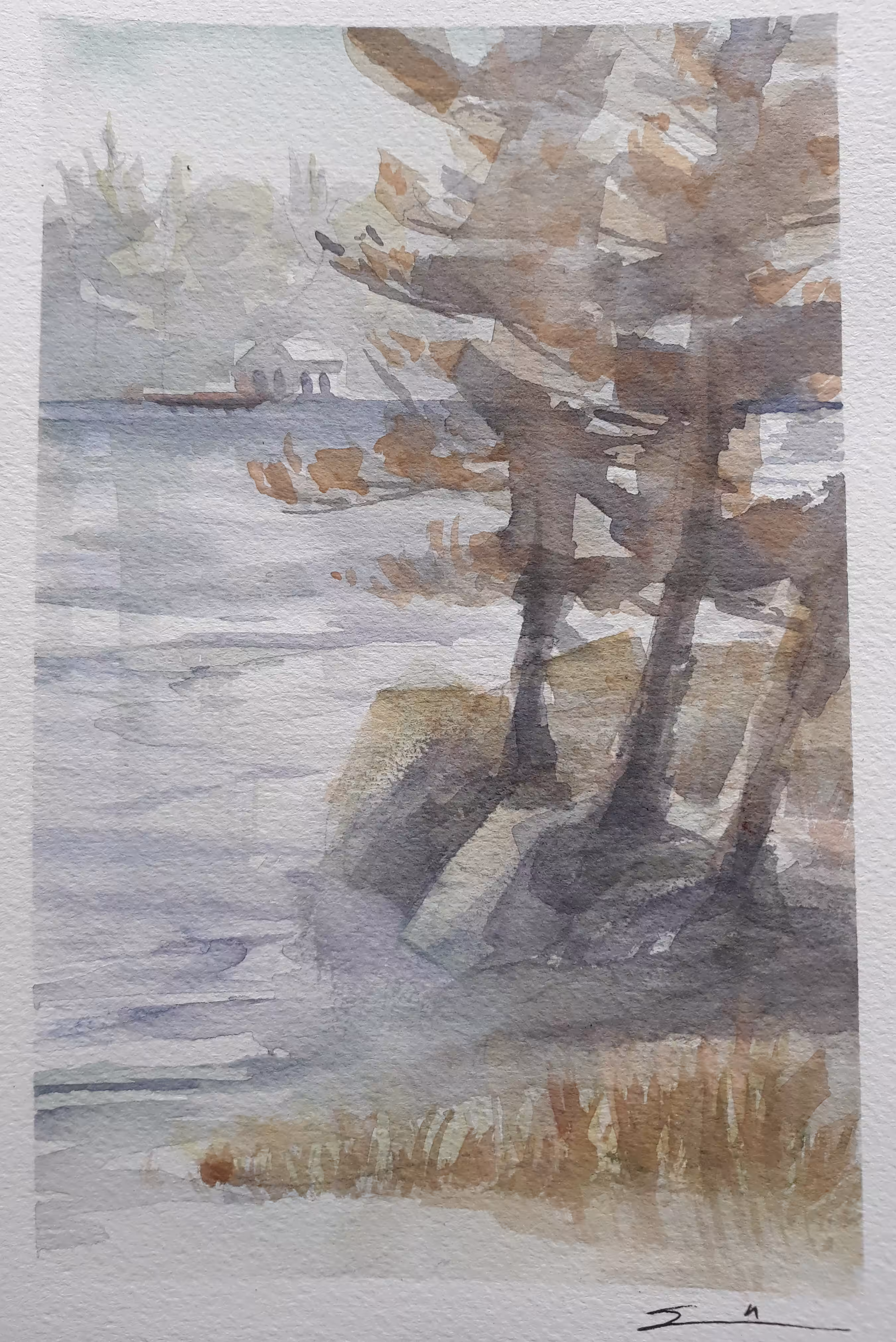 Bouldery Shoreline