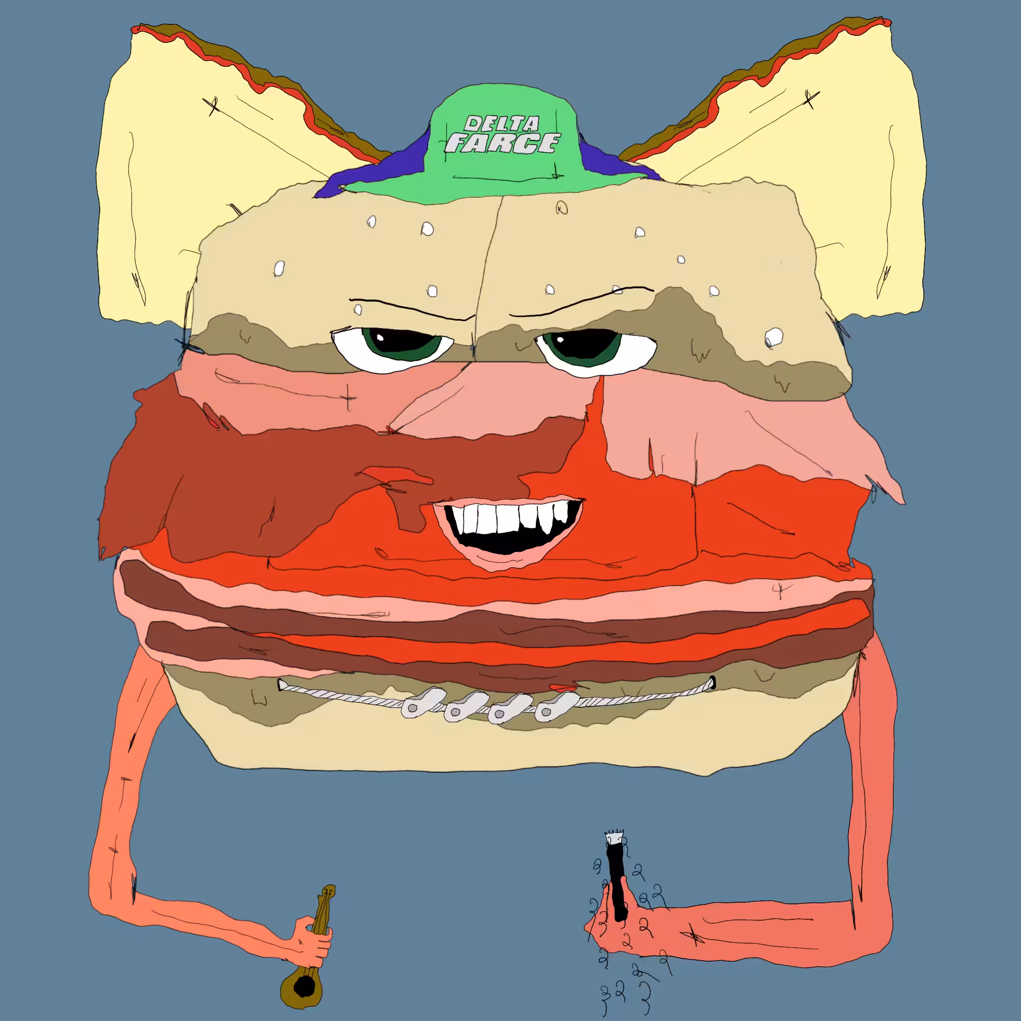 gristle buddeez worldwide: buddee #737