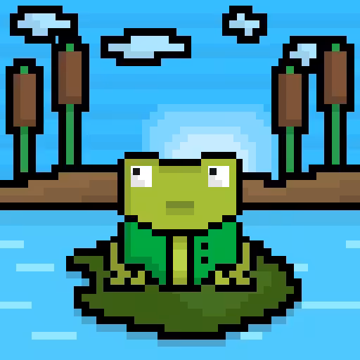 Pixel Frogs #24