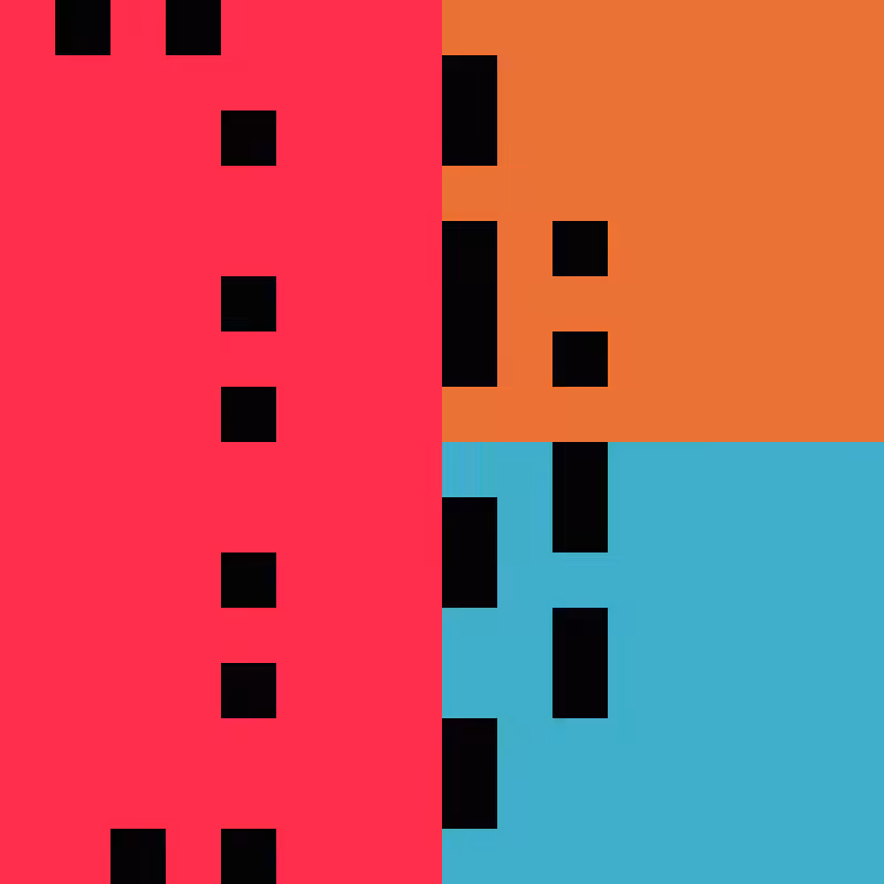 mINIMAL PIXEL ABSTRACT #13