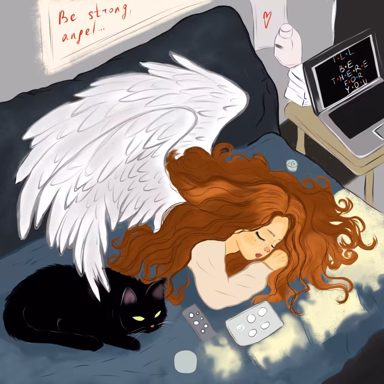 Depressive angel