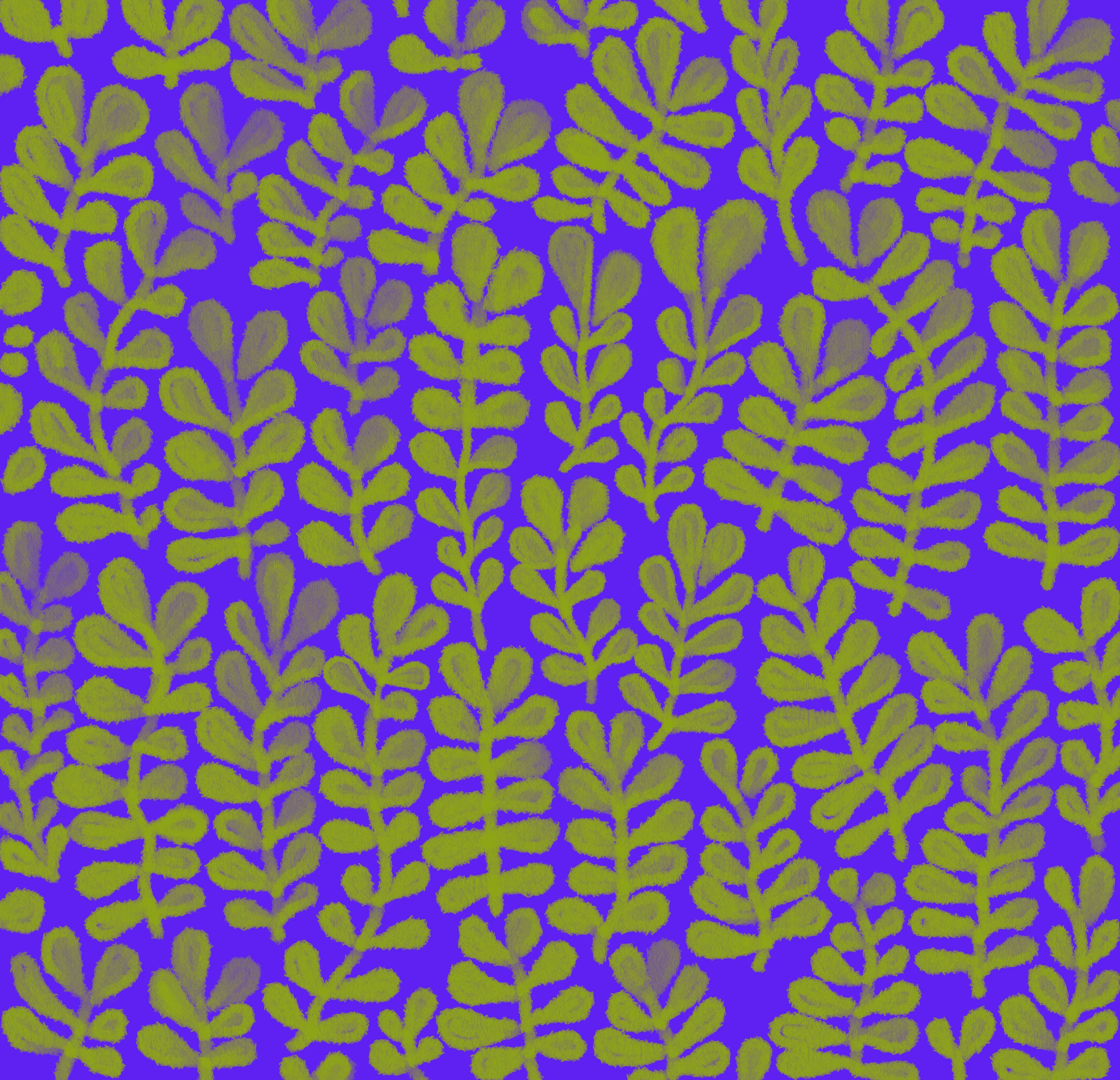 Neon Fern Harmony