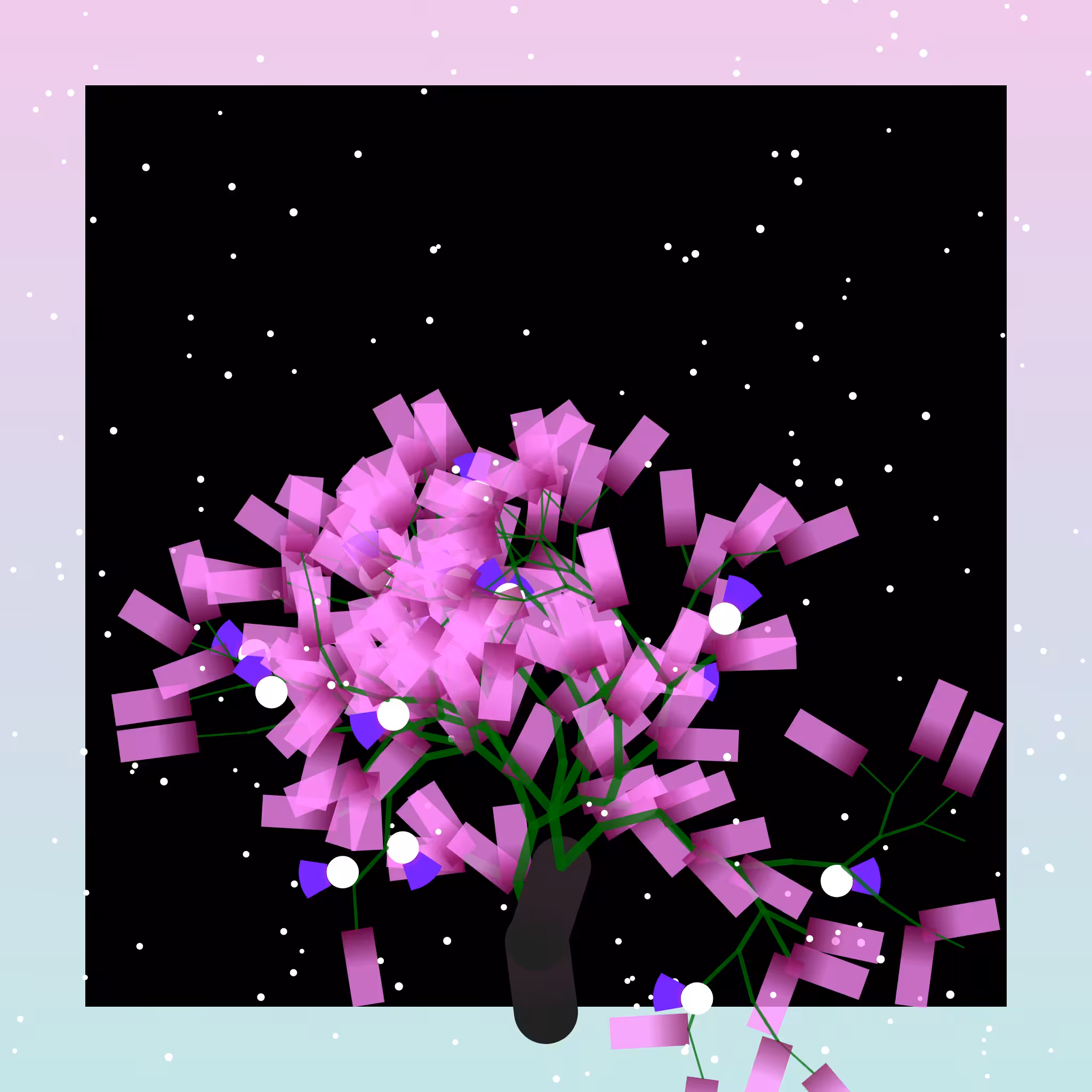 Some generative winter trees #10