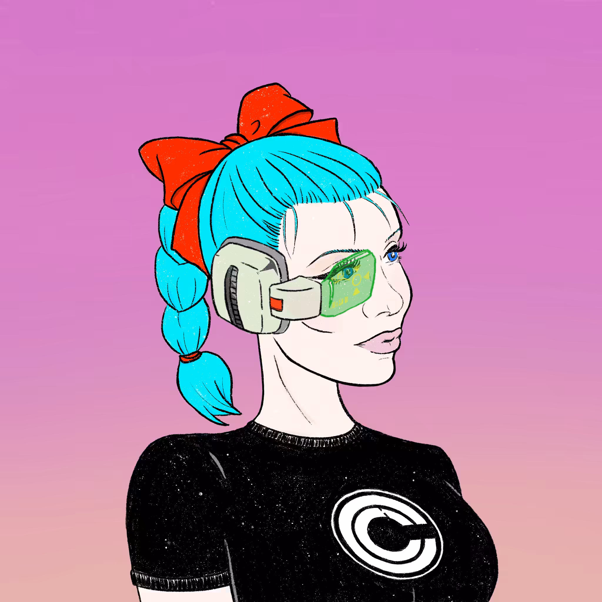 metaverse self portrait