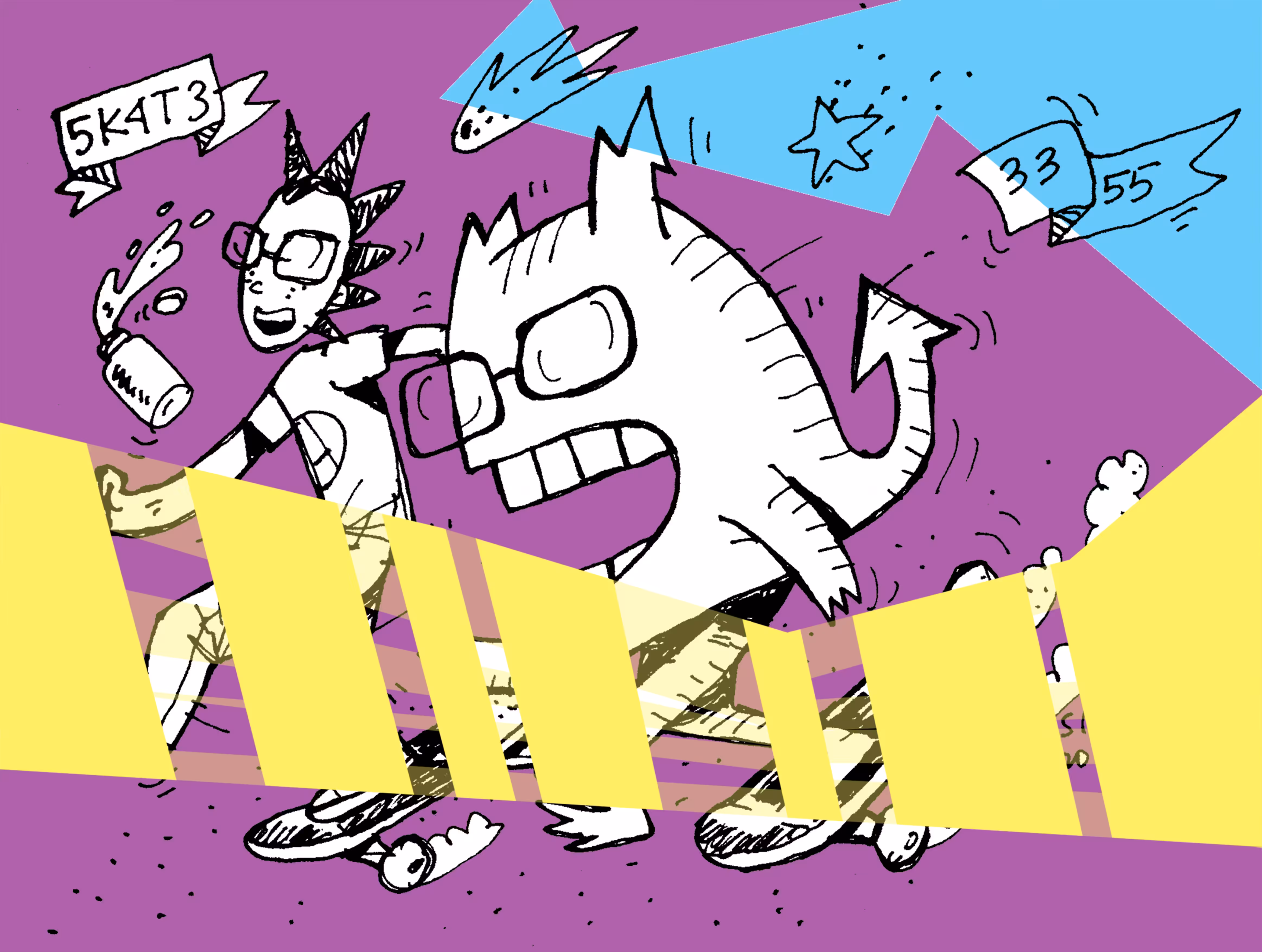 popism! the series.: skateboarding is aweaome