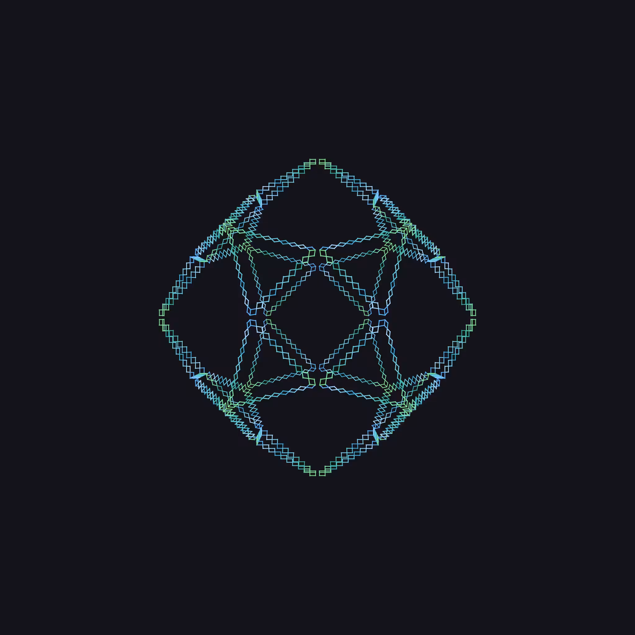 fractal leaf: discovery of the triangle
