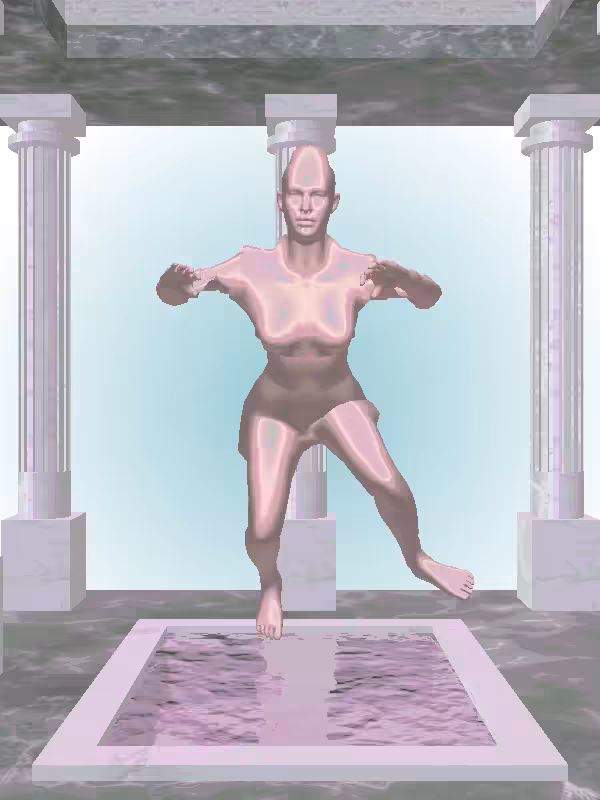 HeavenComputer: The Treading Water Peach Blossom Woman #4790
