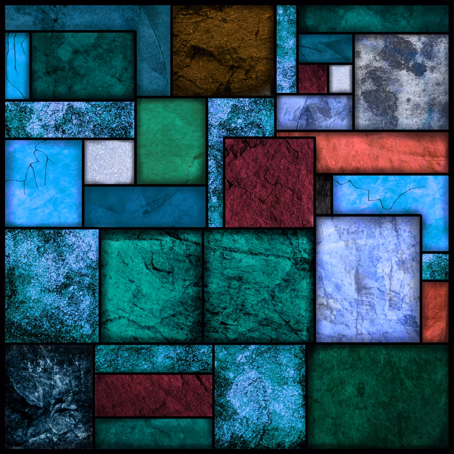Geometric Stained Glass