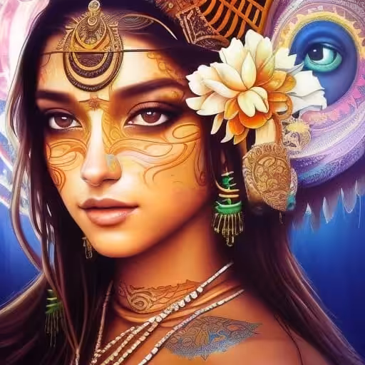AI Experiments: Nature Girl #4