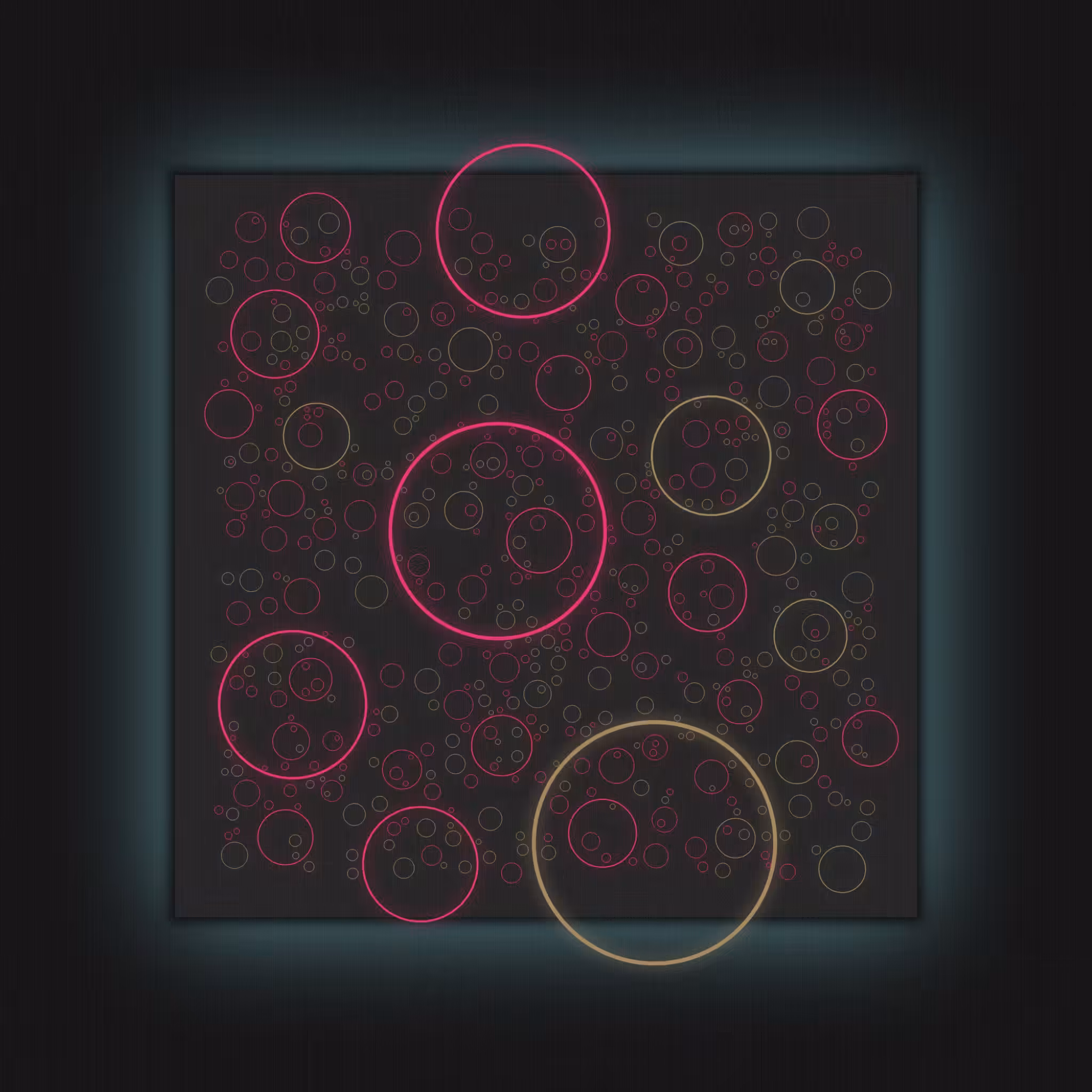 Nevercolliding Circles #61