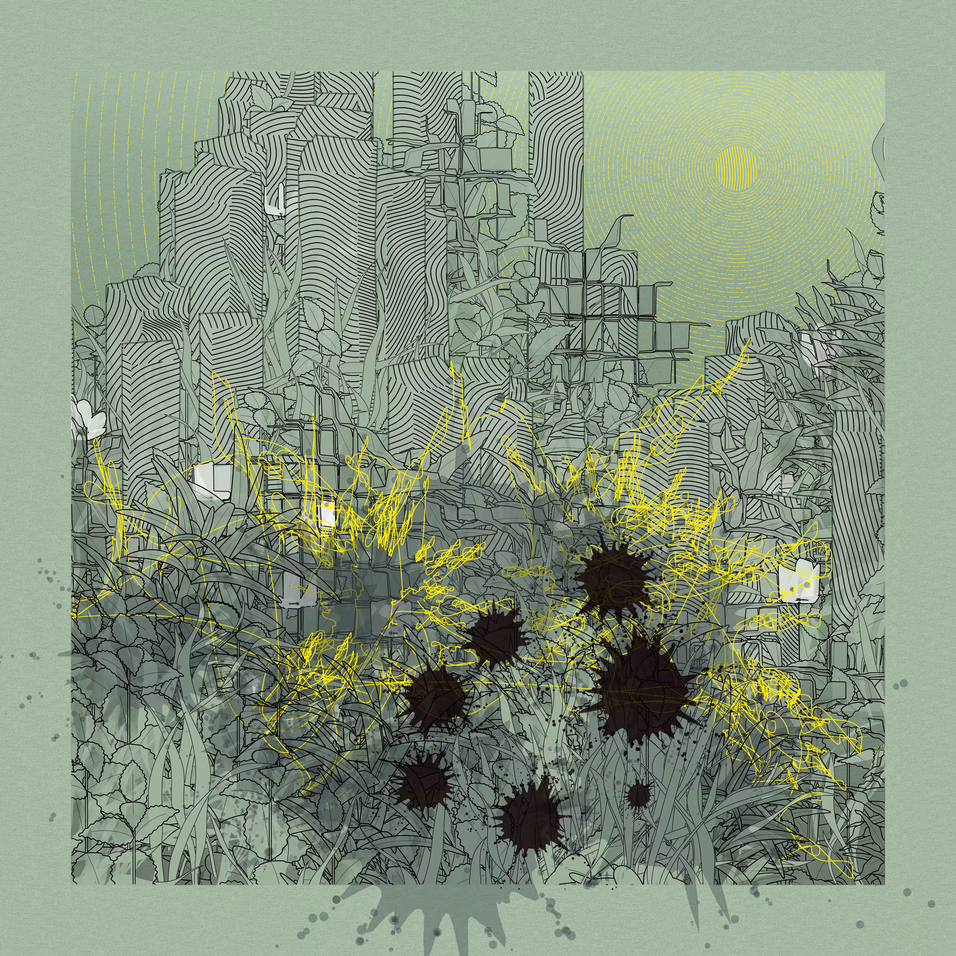 Landscape with Carbon Capture #1796