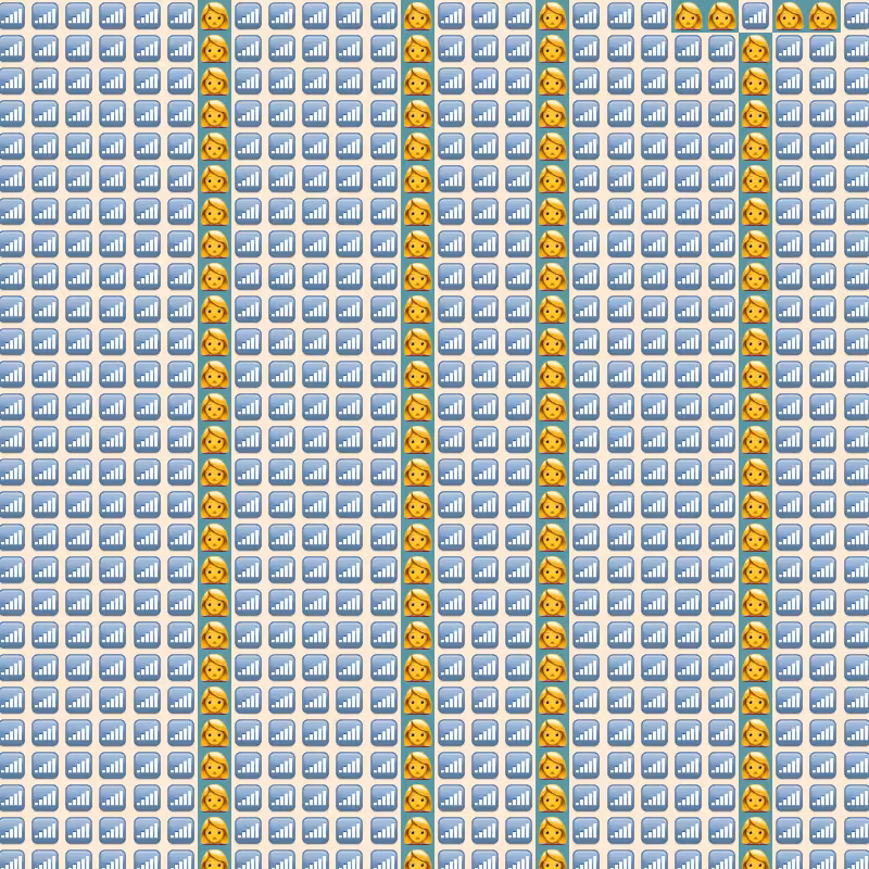 Elementary Cellular Emoji Automata #892