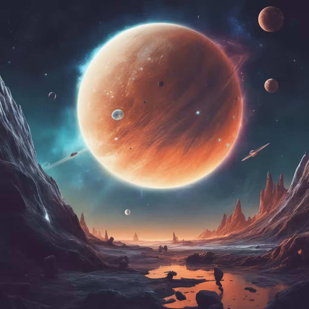 Space Scene Artwork