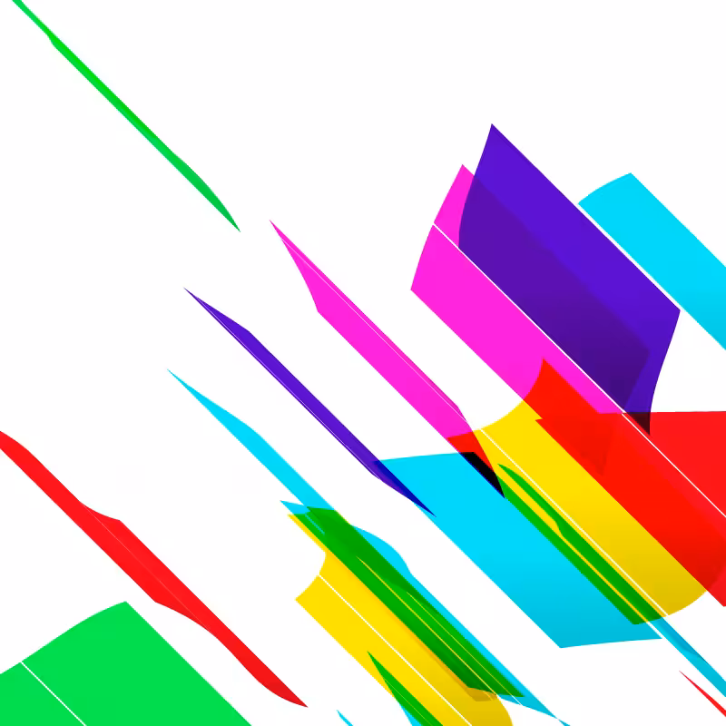 Composition #1 Ribbons #56