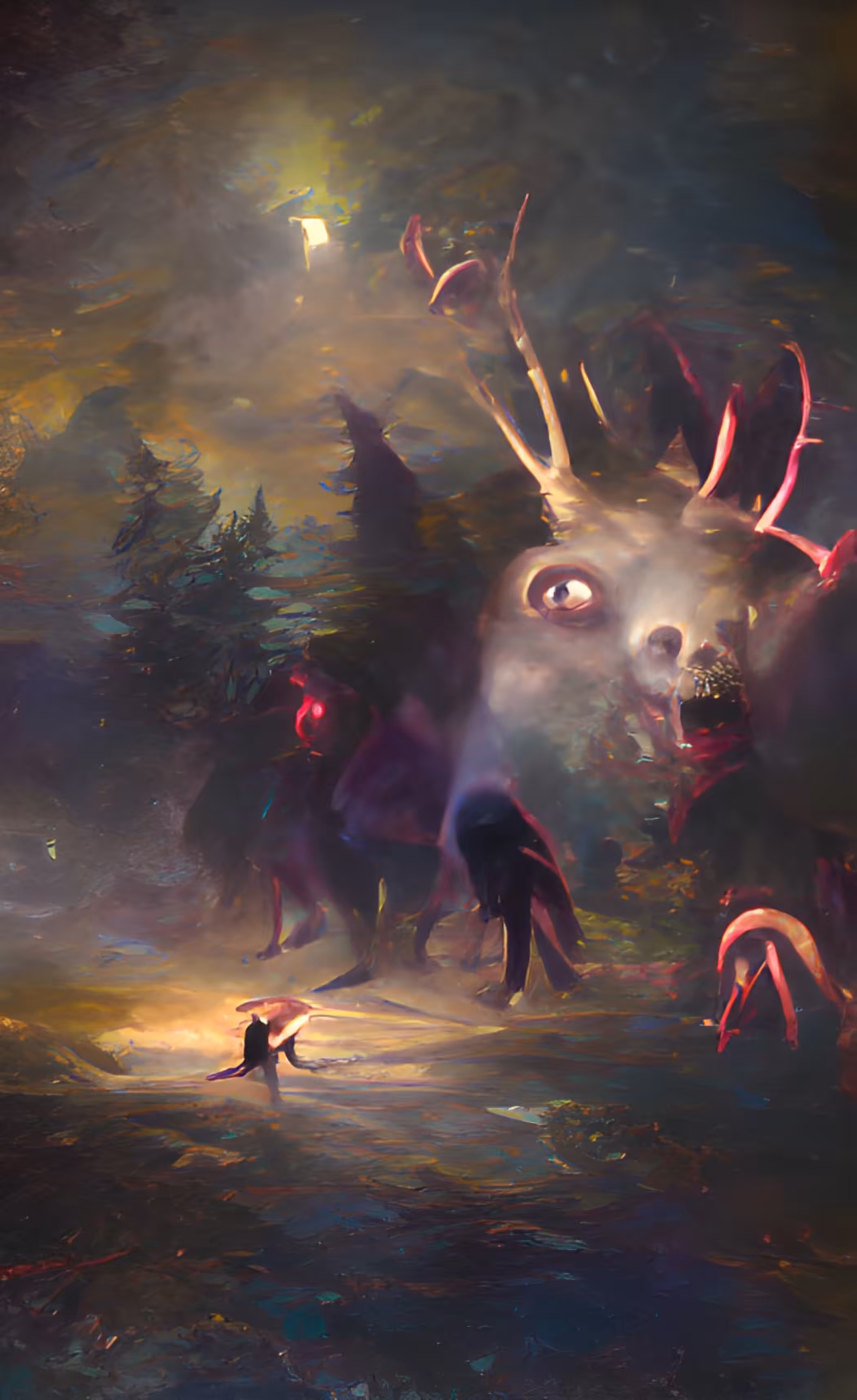 The Scary Deer