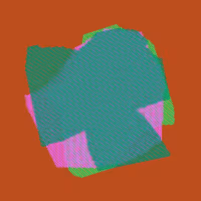 Moiré Mesh Paintings #26