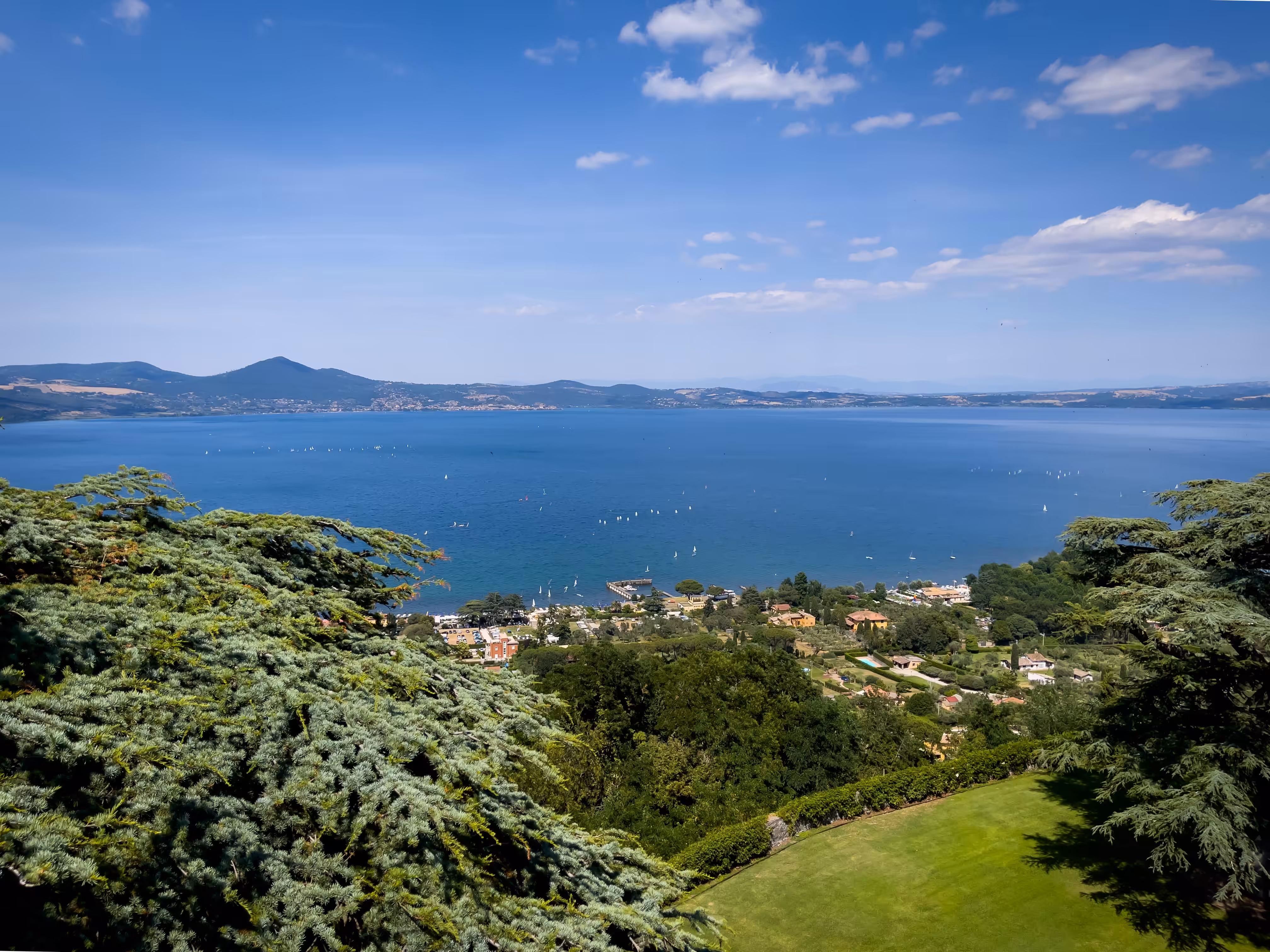View Of Bracciano Lake