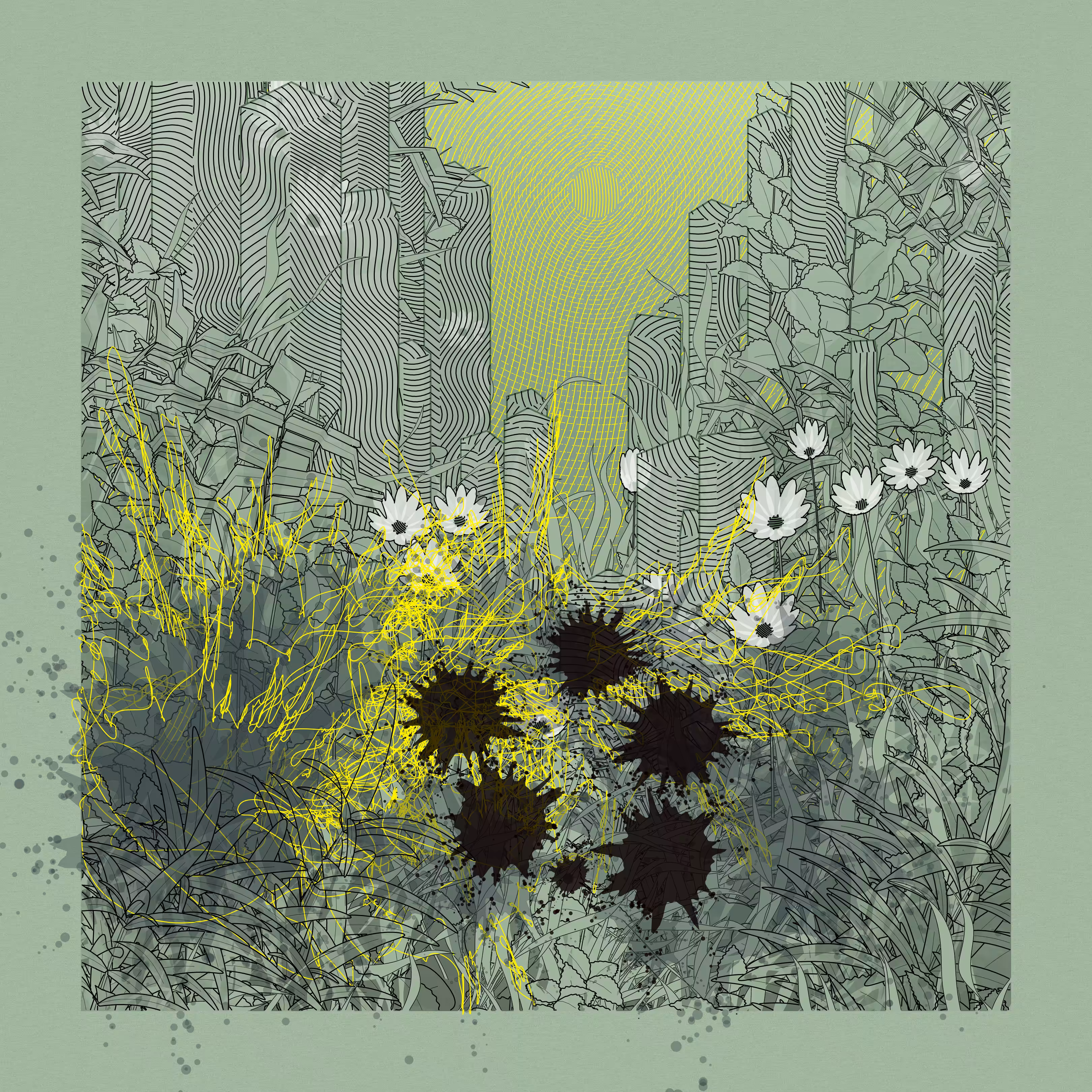 Landscape with Carbon Capture #7900
