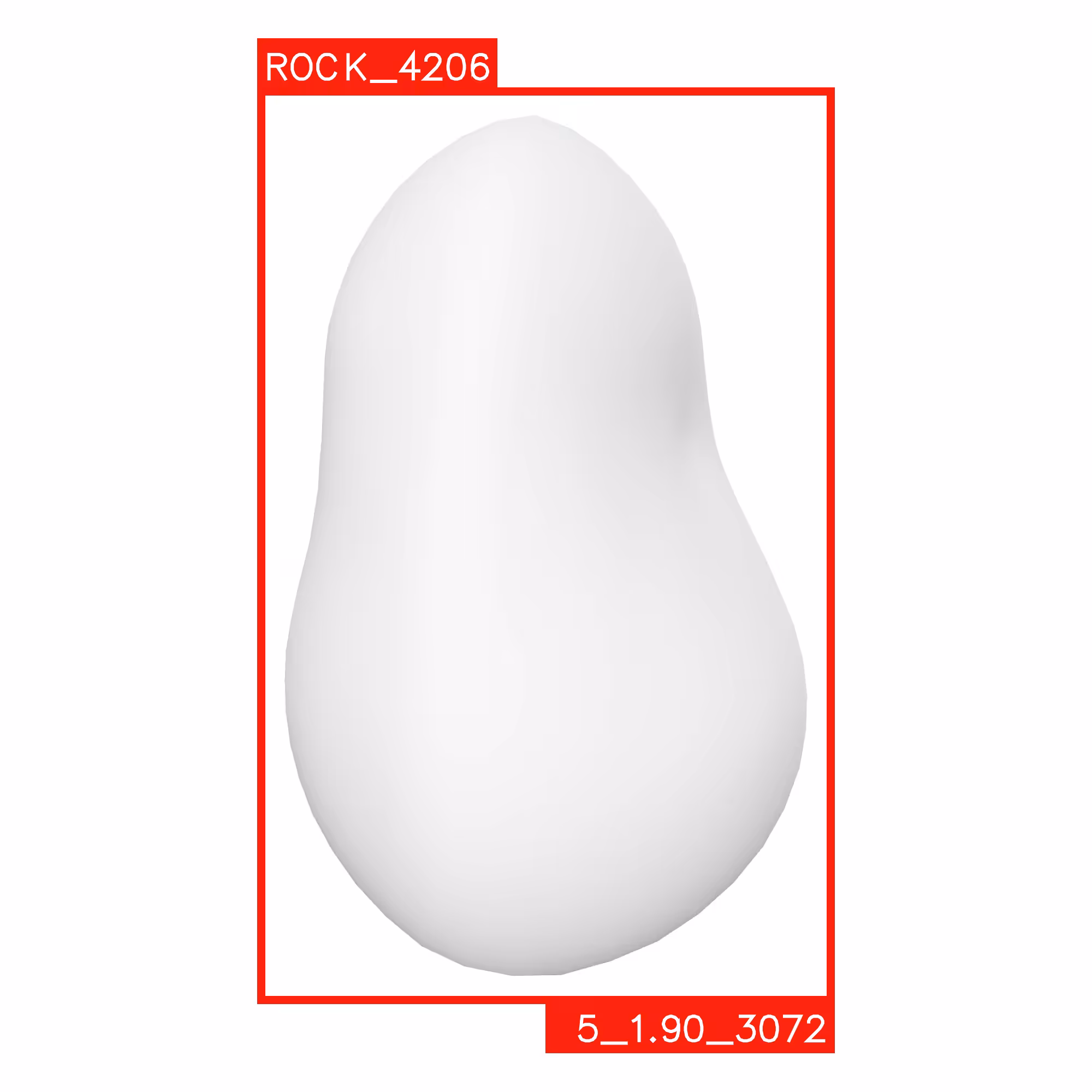 UNSHADED ROCKS: ROCK 4206
