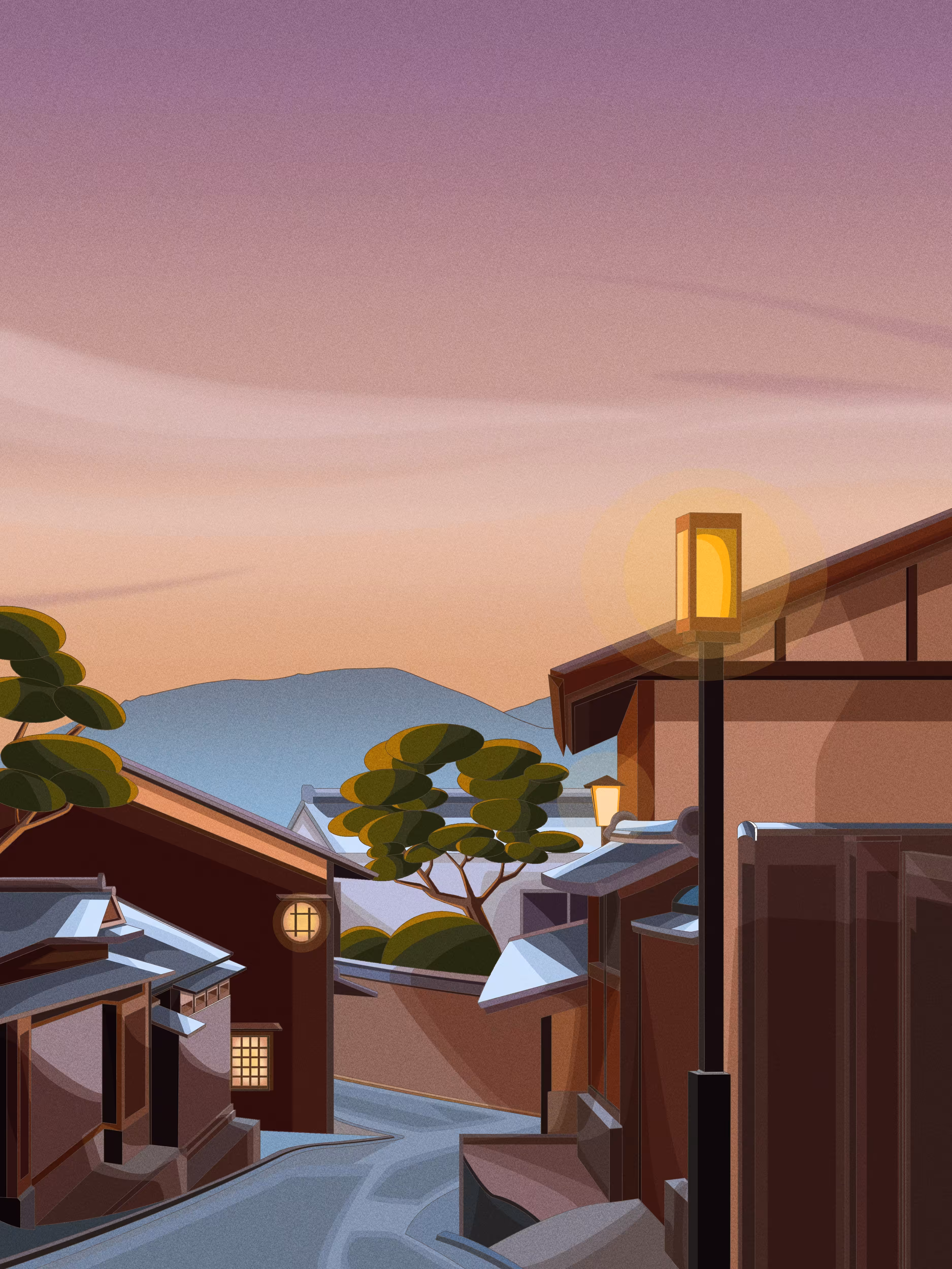 Nightfall In Kyoto