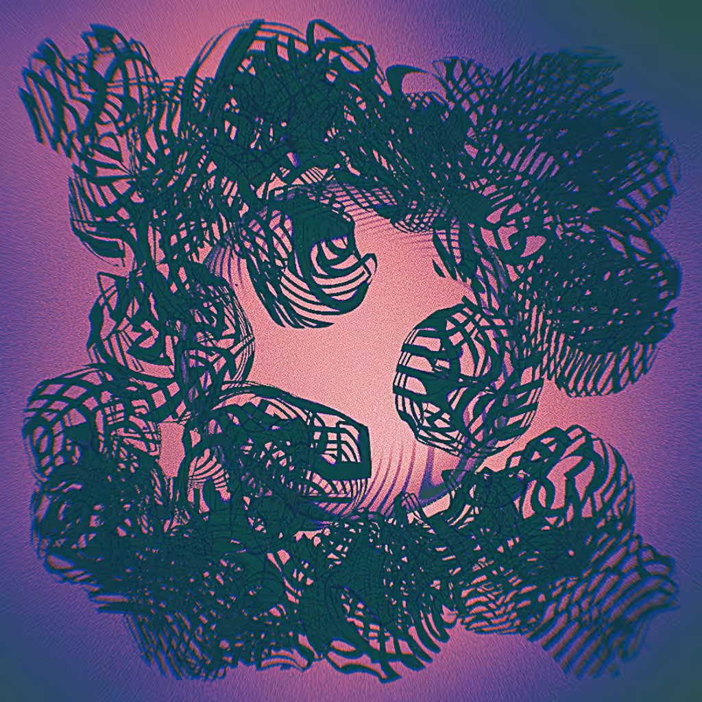 Moiré Meditation #8