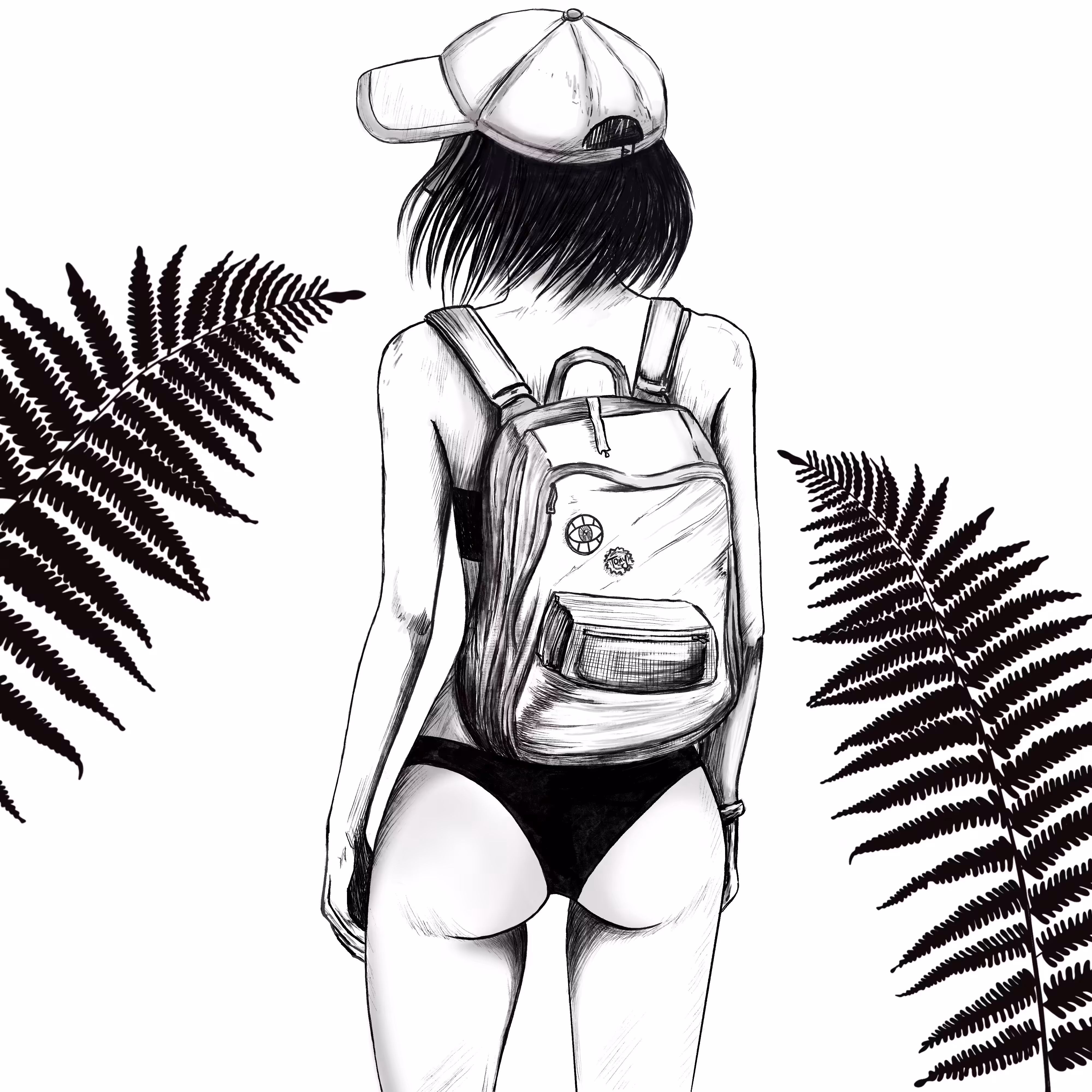 Inktober Santmarina : BACKPACK