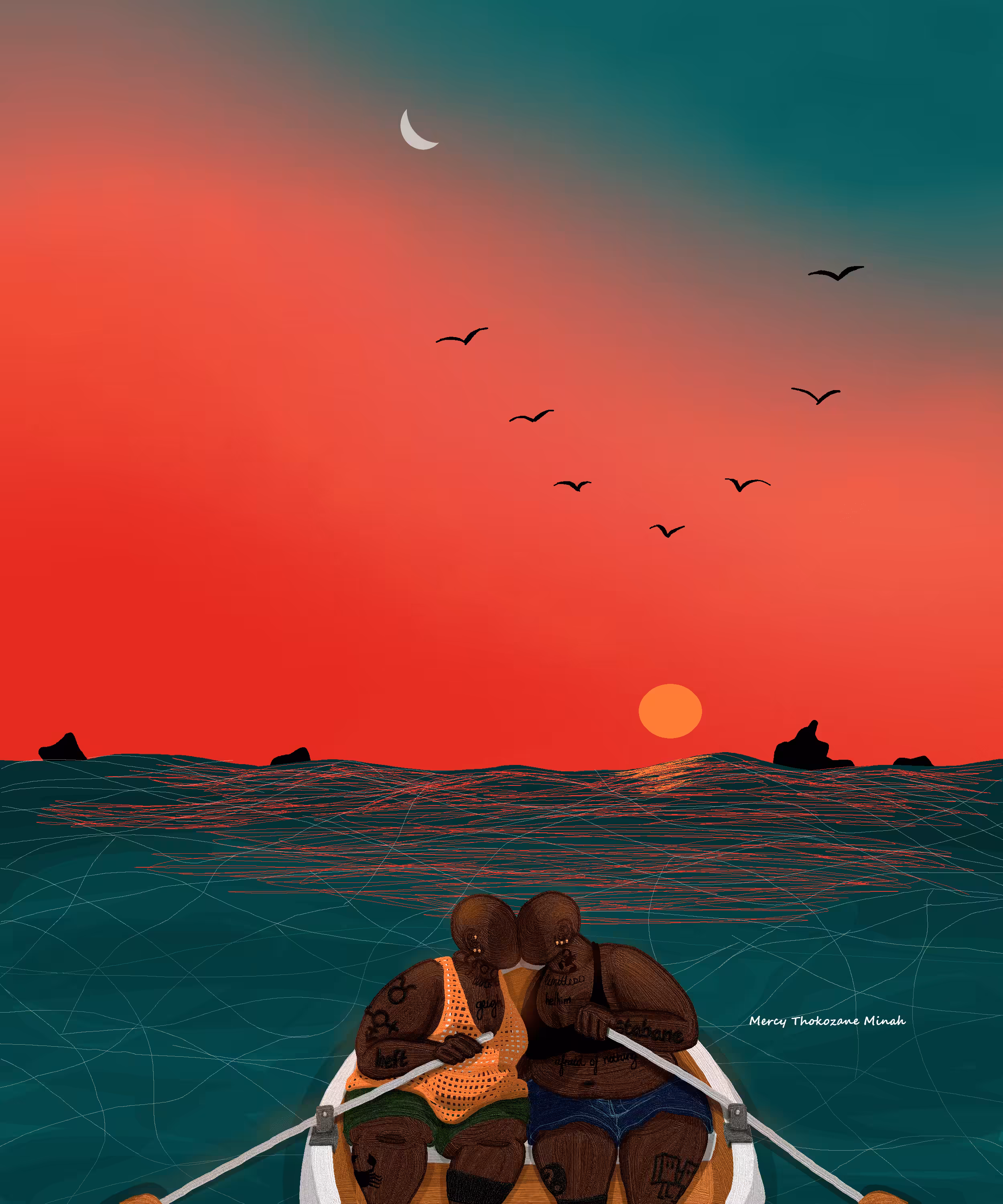 dusk (afloat)