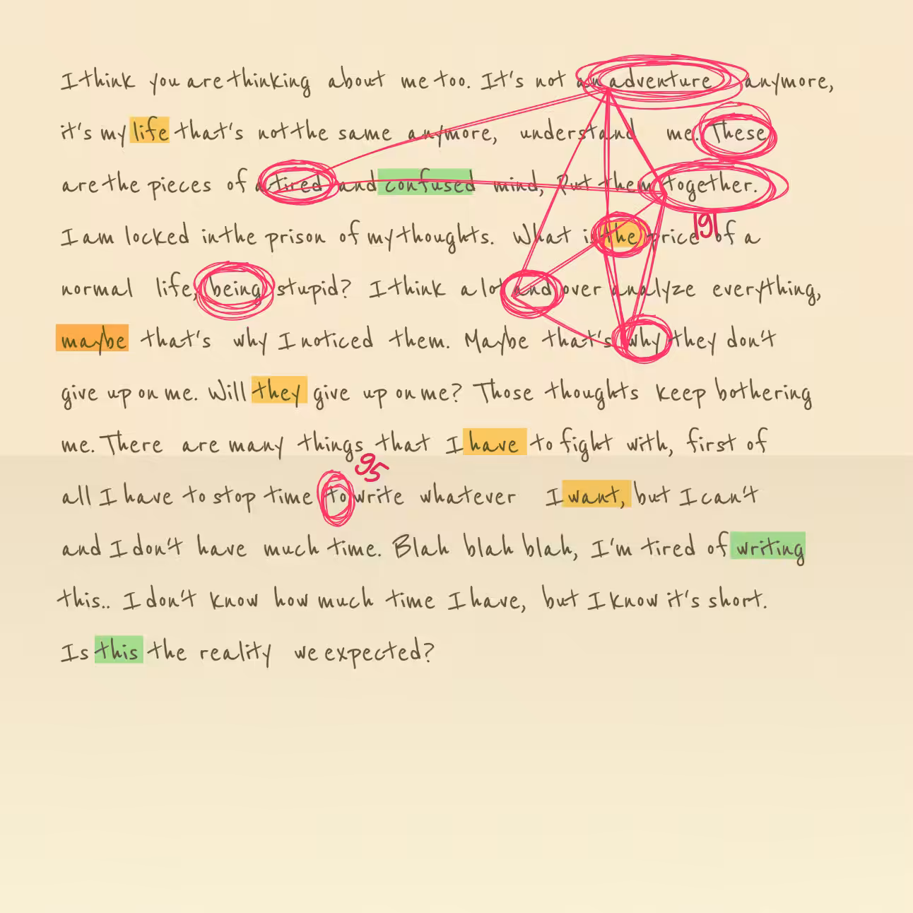 Conspiracy Theory Vol.2: a letter #75