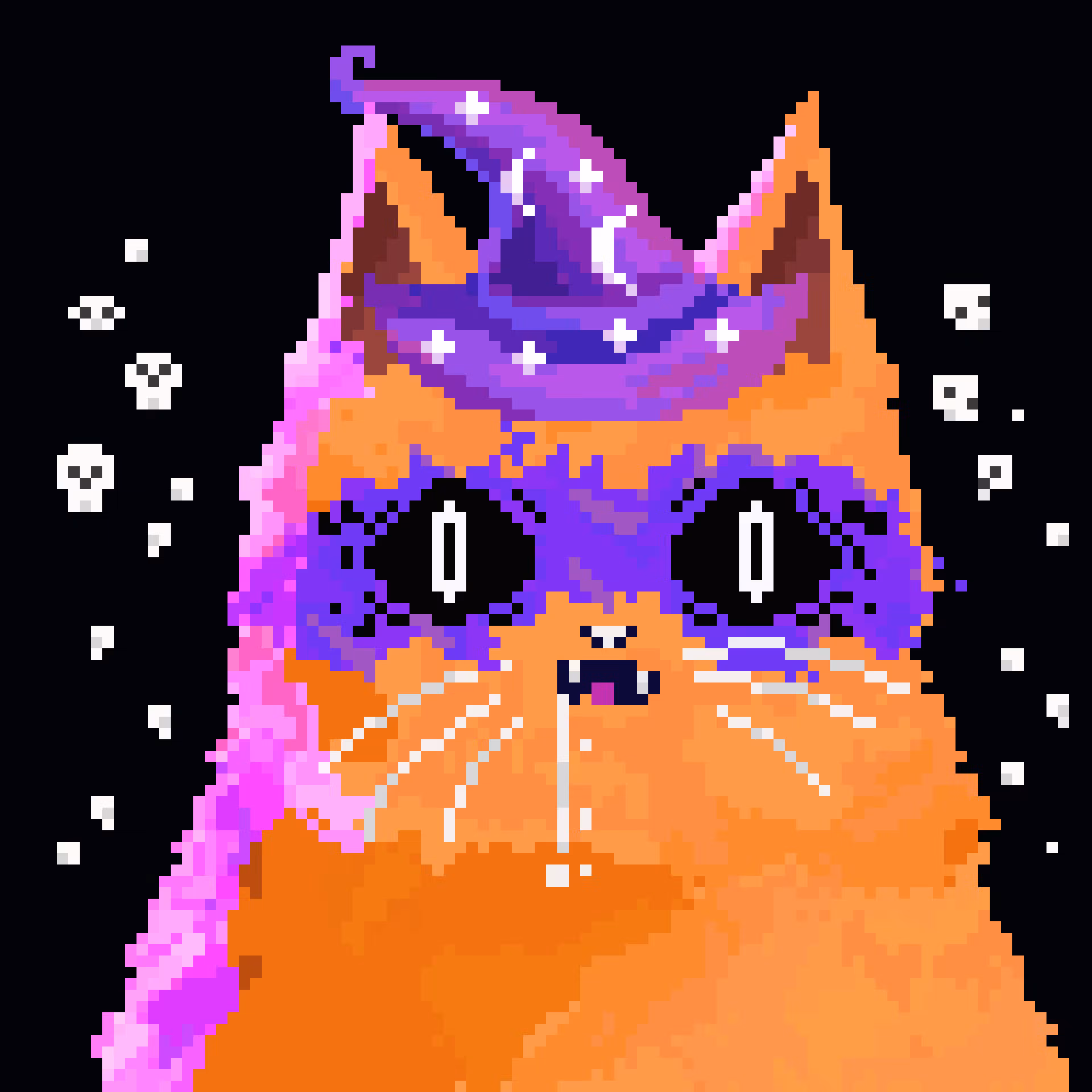 Pixel Hyper Cat #0137