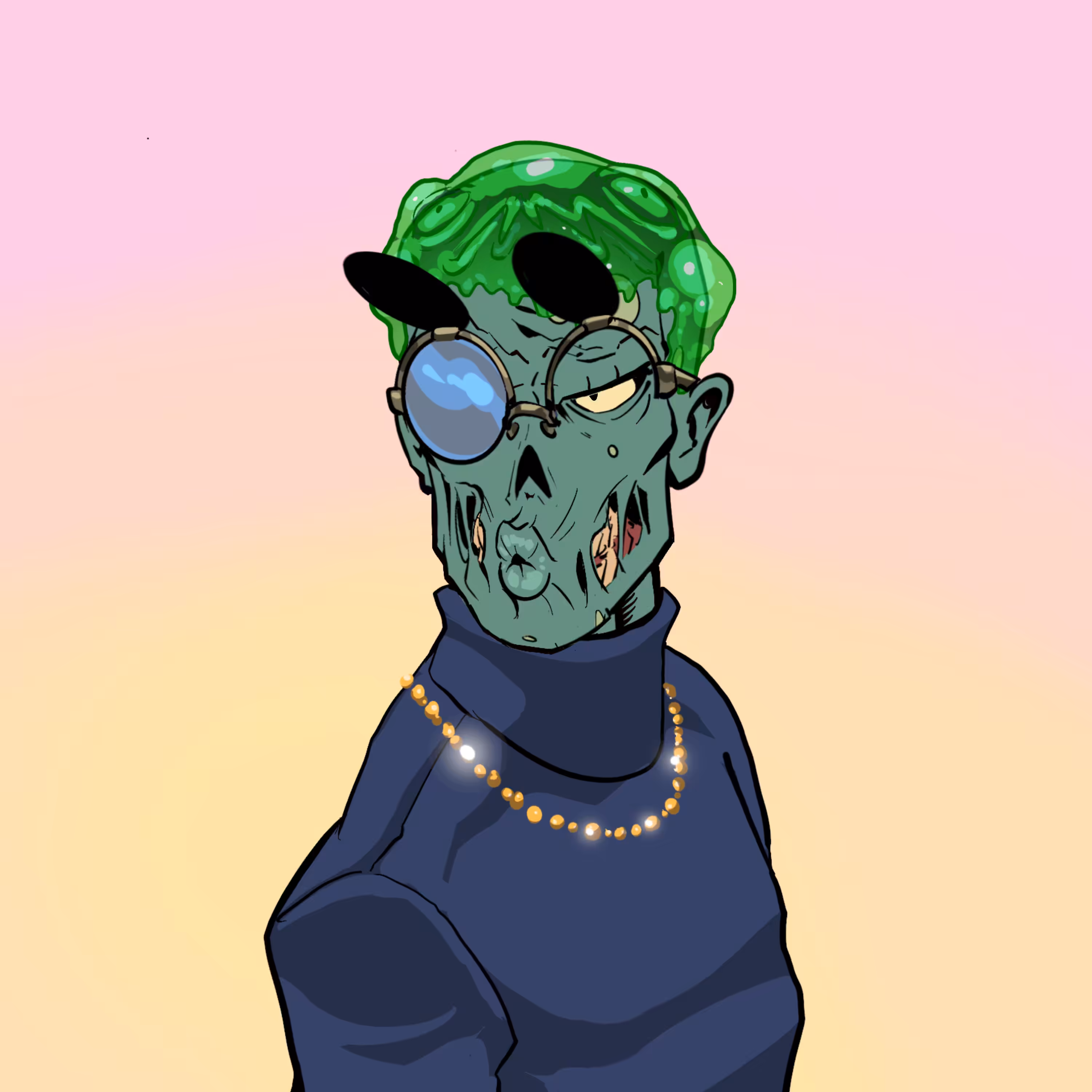 GlieseZombiesPFPs: GlieseZombiePFP #2161