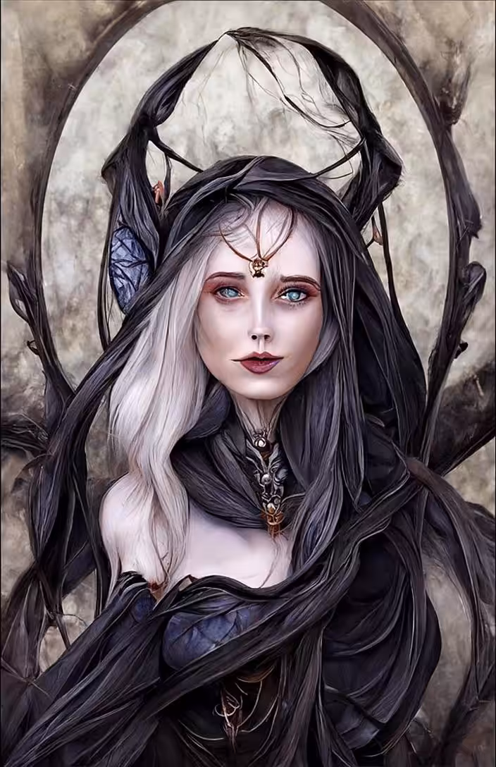 The goddess of sadness