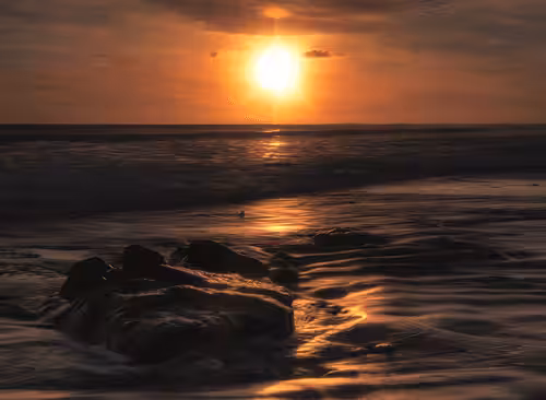 Malibu Golden Sunset