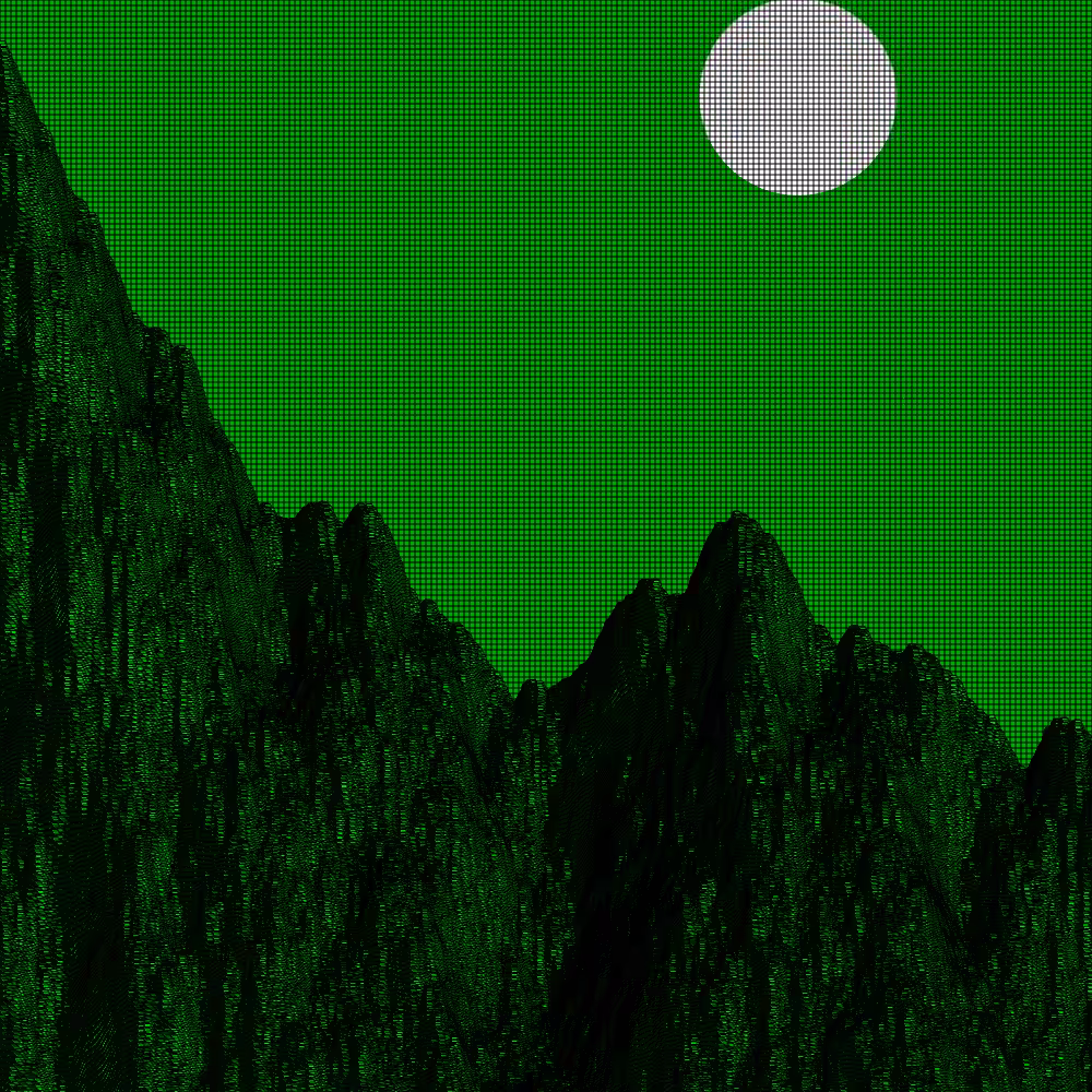 Classic generative landscape #7