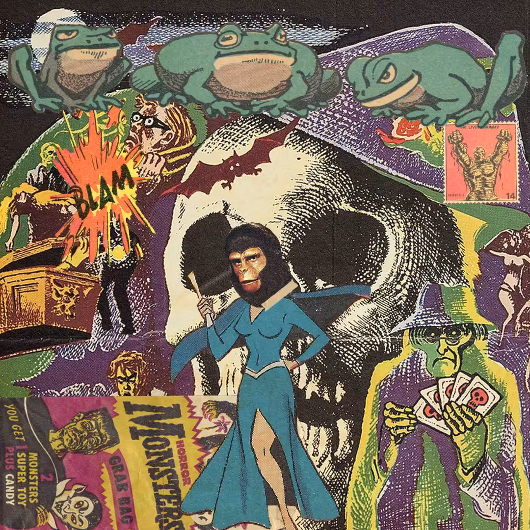 Collage Punk #14 - Monster Academy