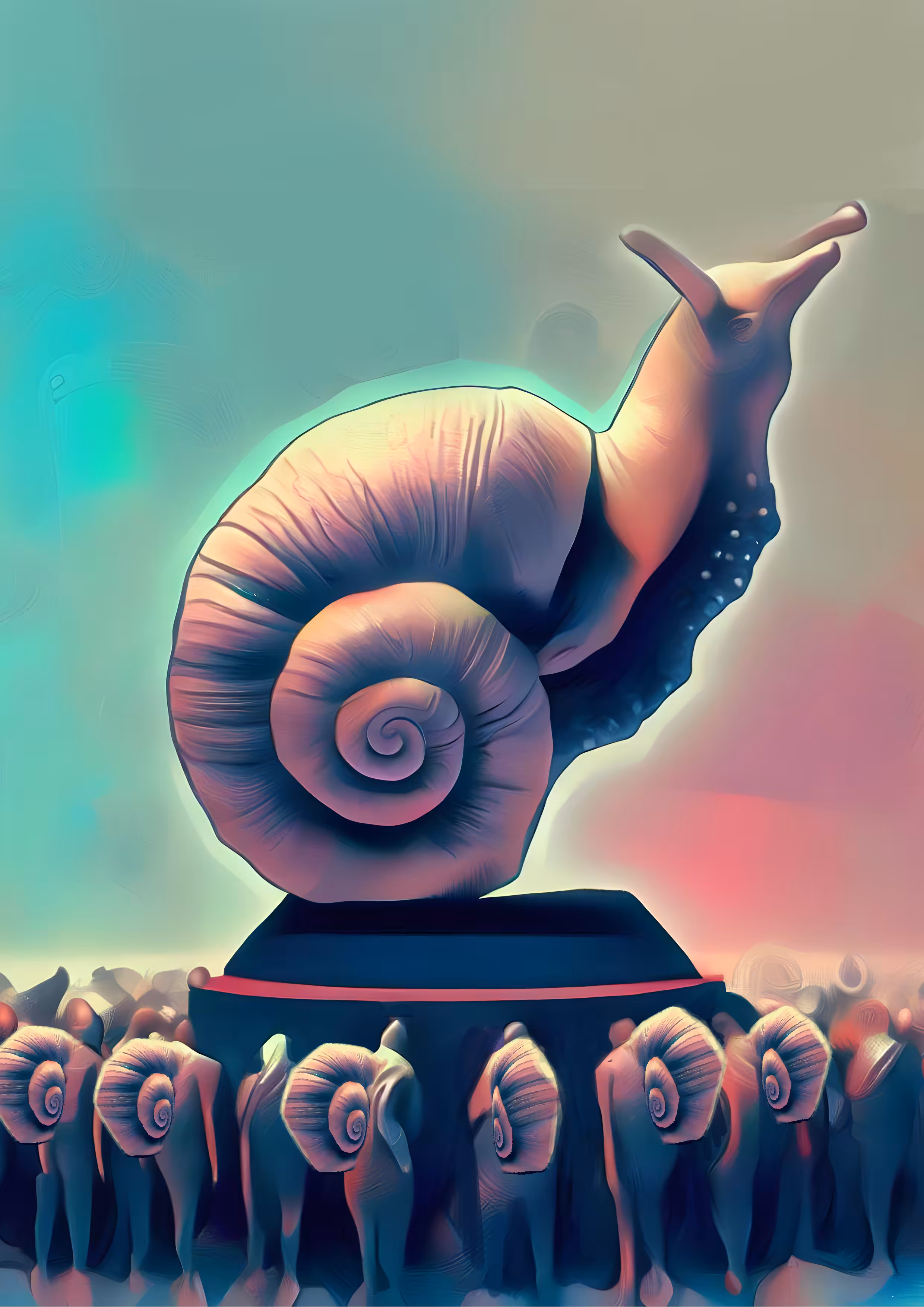 The world of my cartoons: Snails 