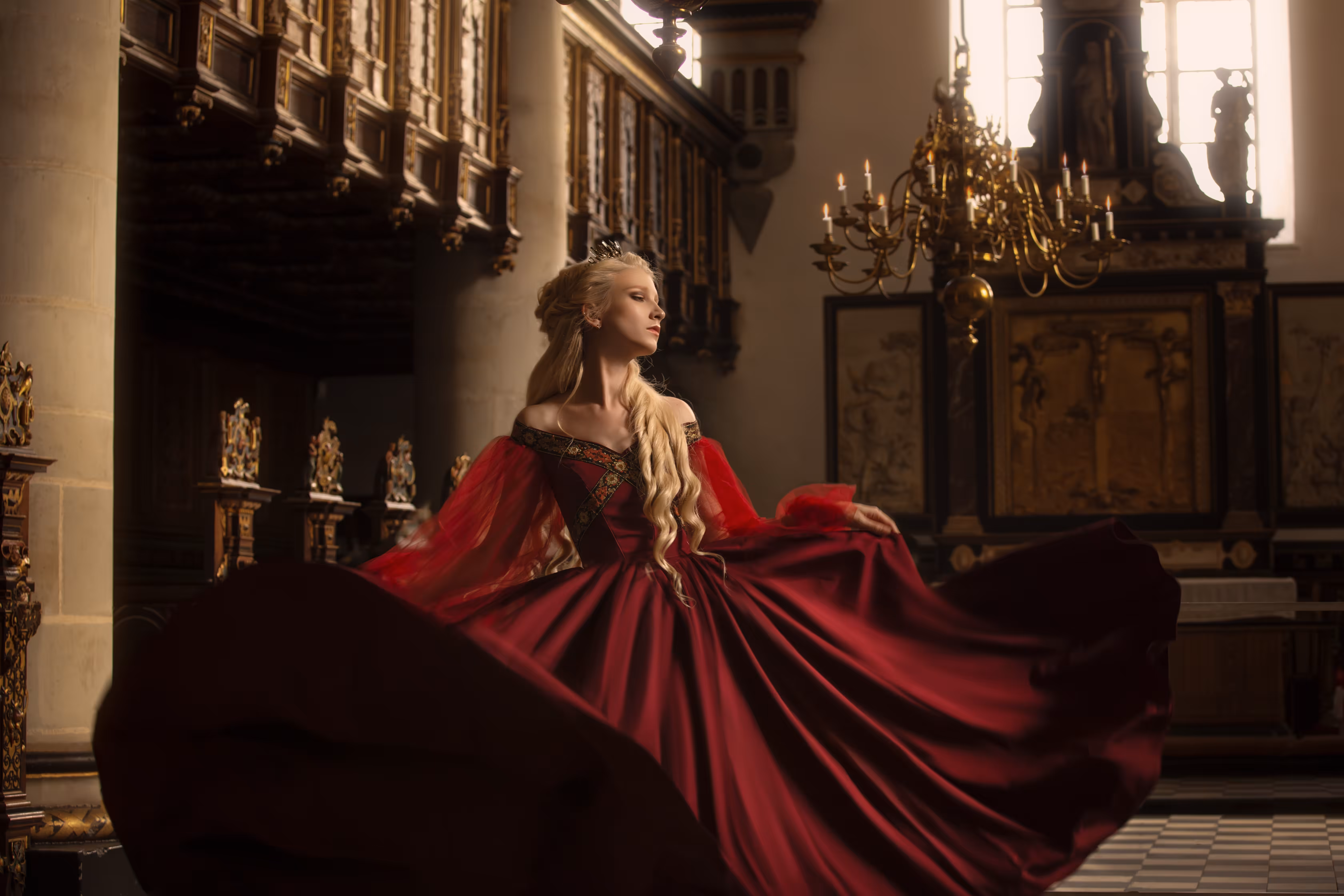 Lady in Red