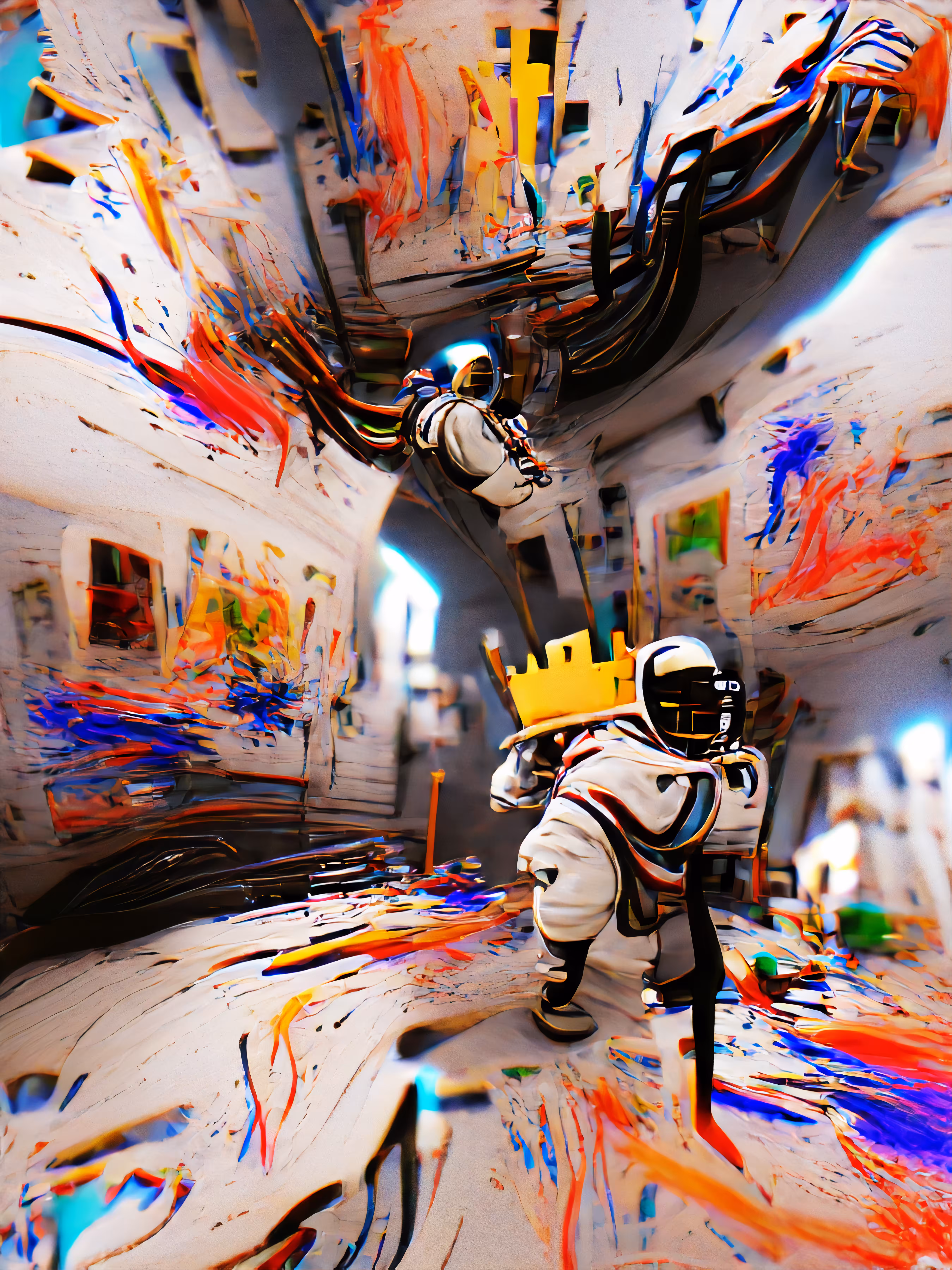 Walking on the Moon
