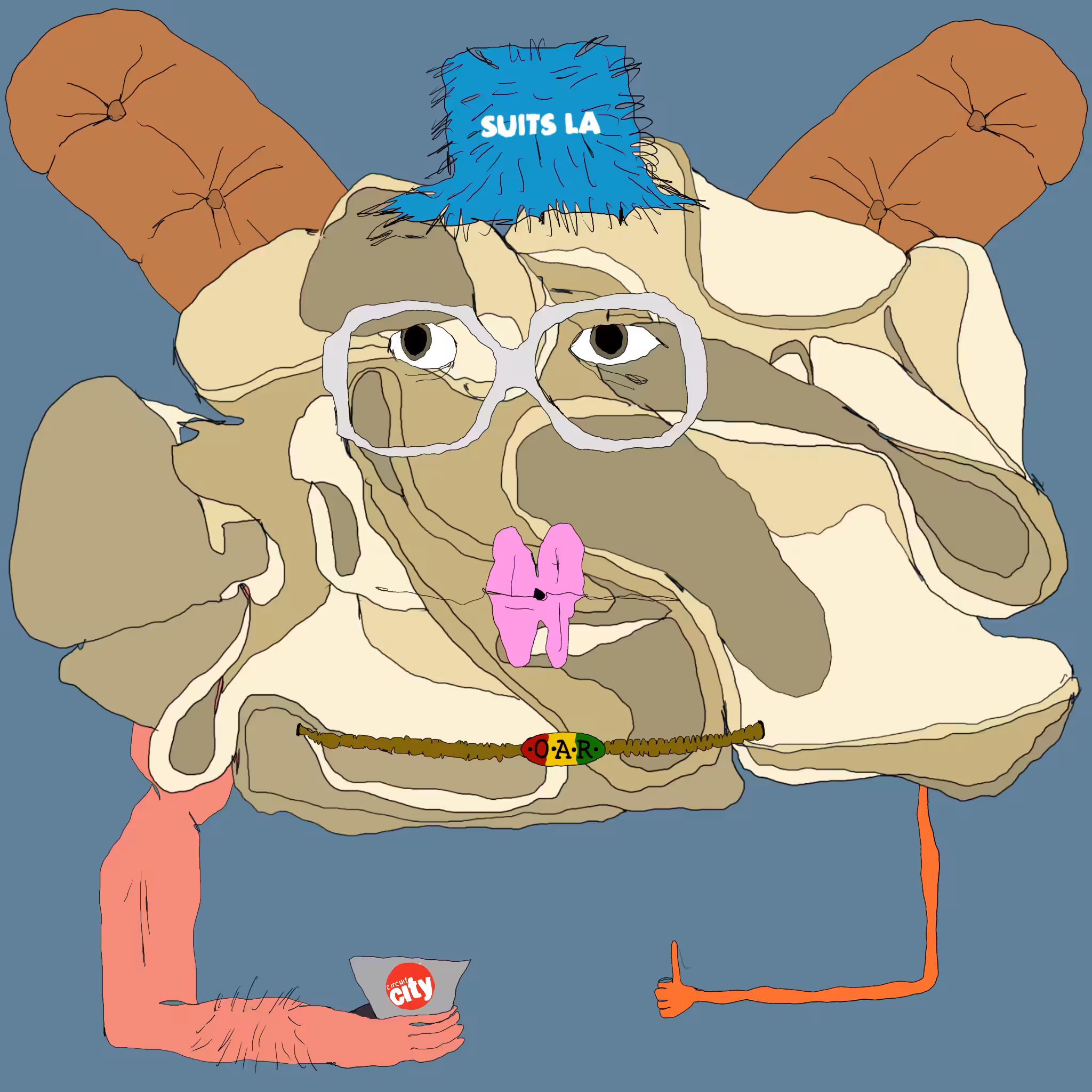 gristle buddeez worldwide: buddee #135