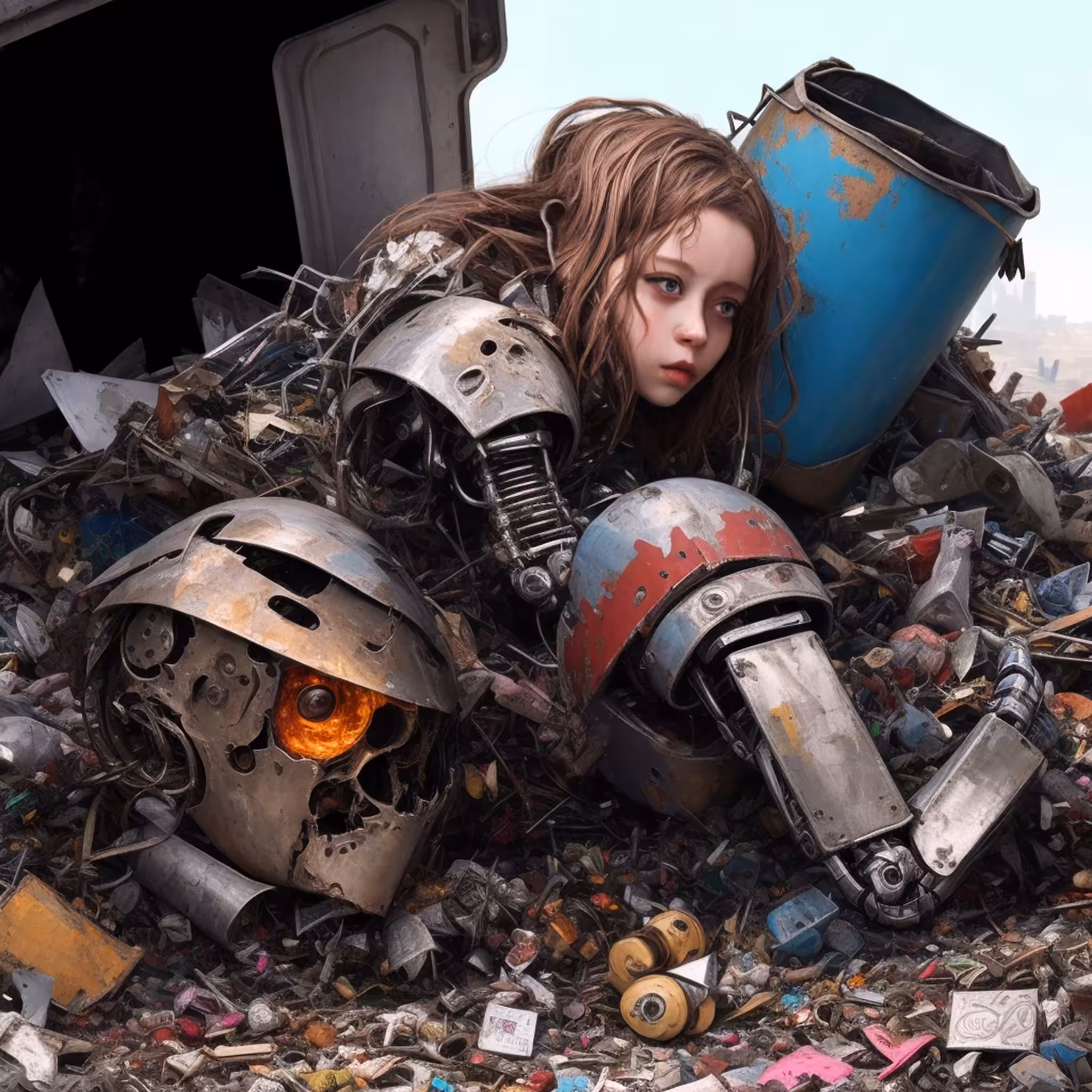 Gadgets thrown in the trash #01