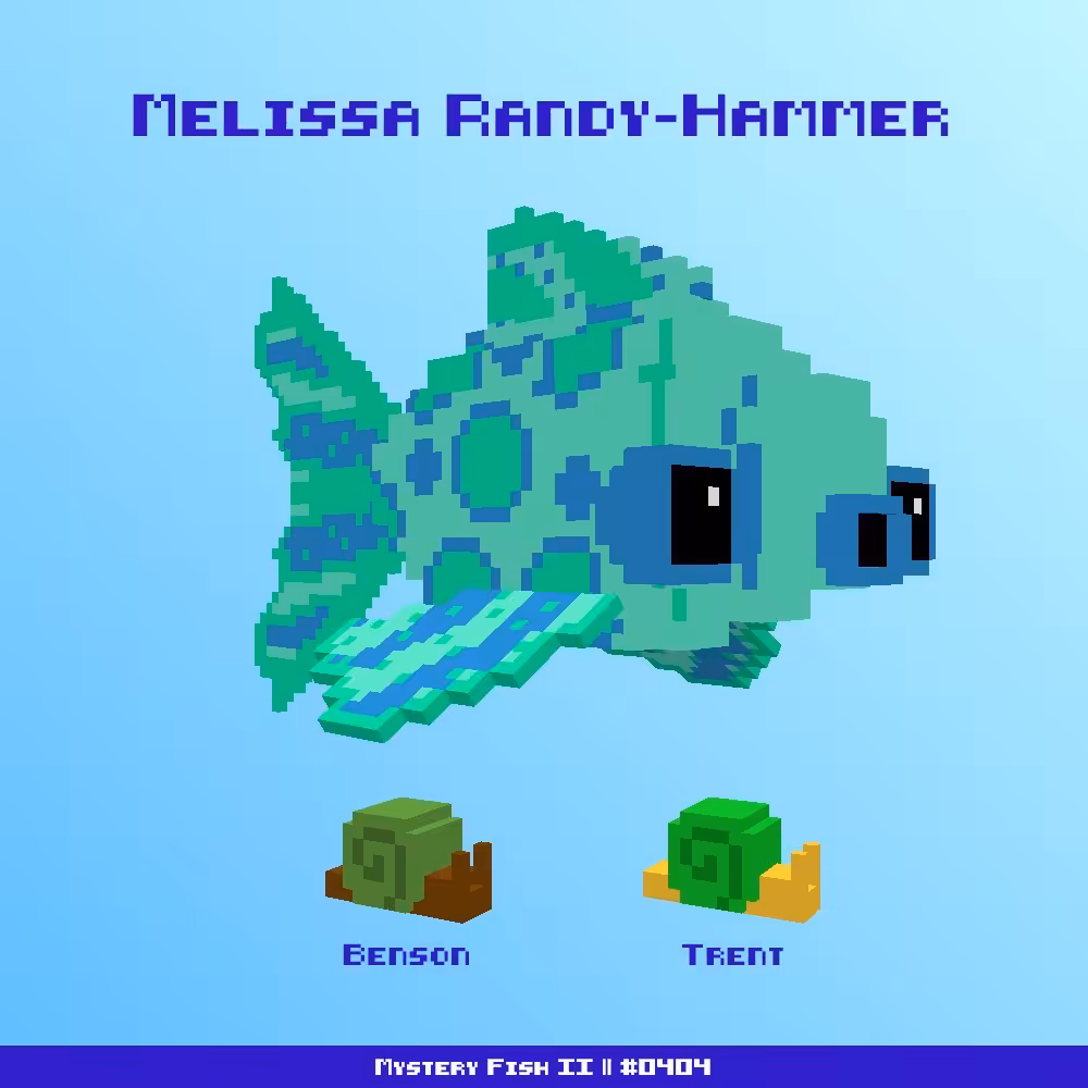 Melissa Randy-Hammer :: Mystery Fish 0404/1000 