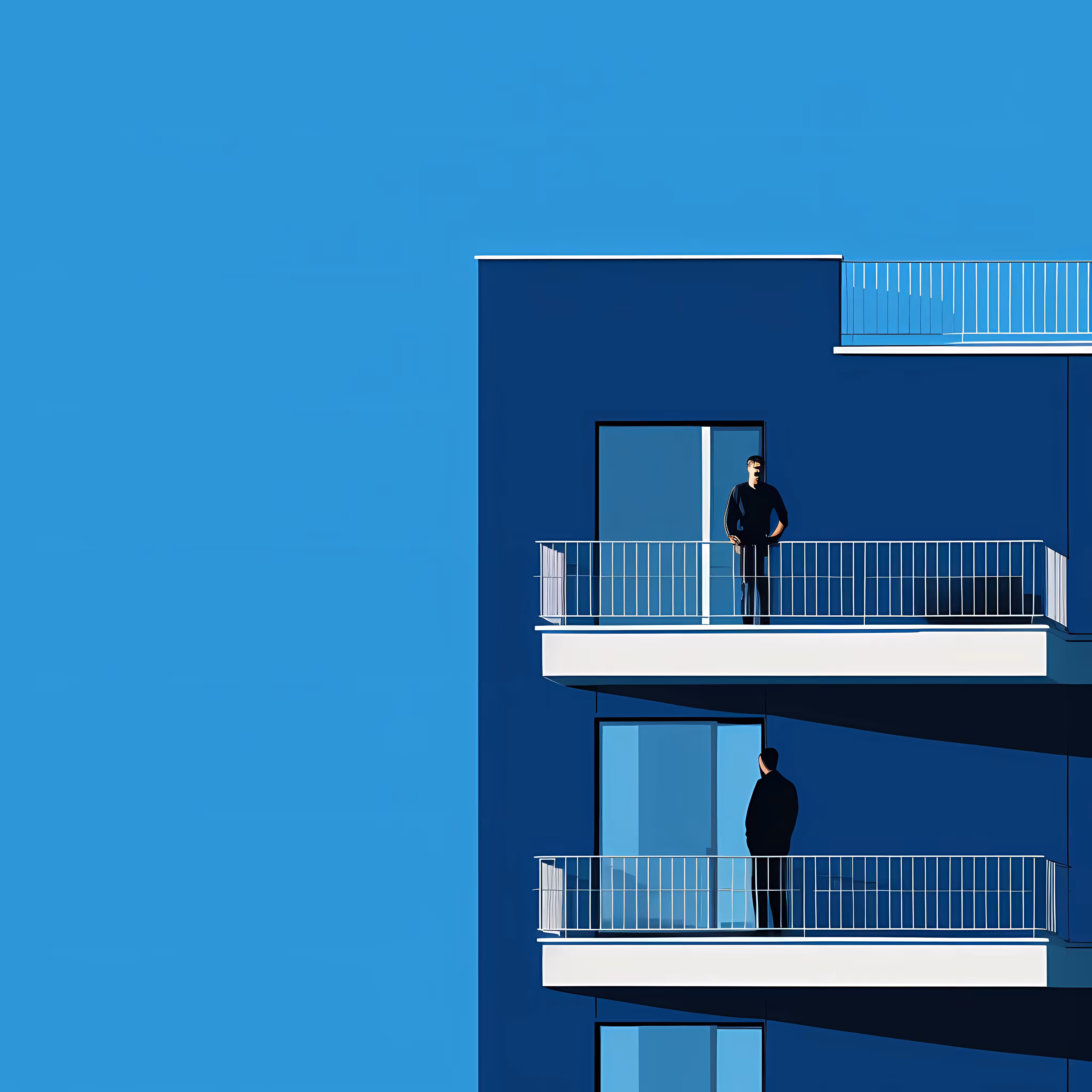 A fine blue day