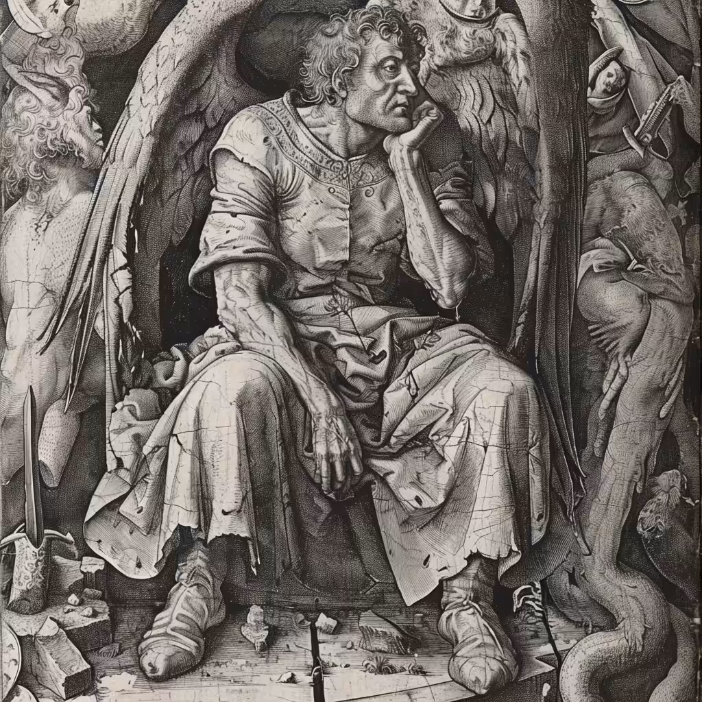 Medieval Mischief: Reflection Amidst Turmoil