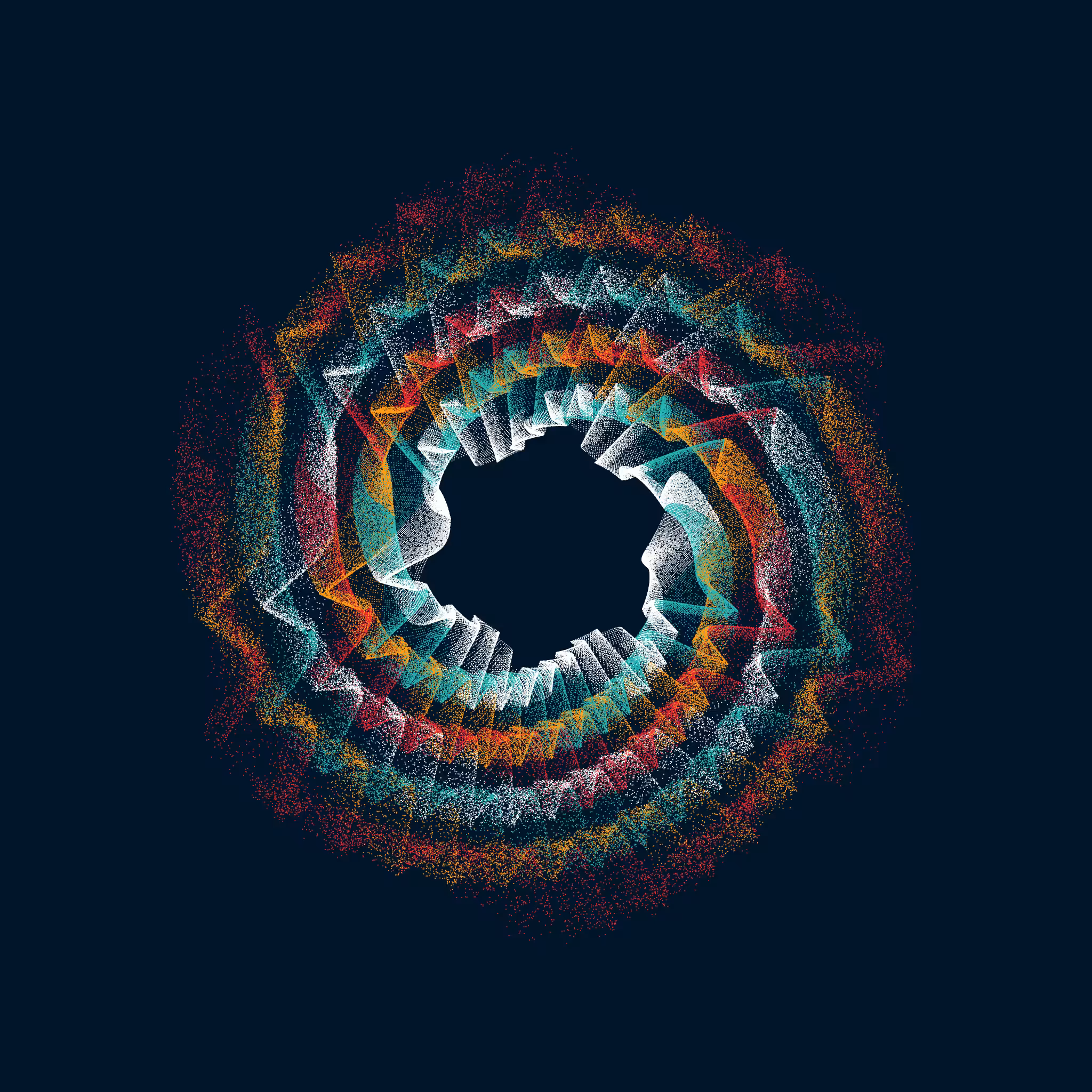 CIRCULAR MURMURATIONS #101