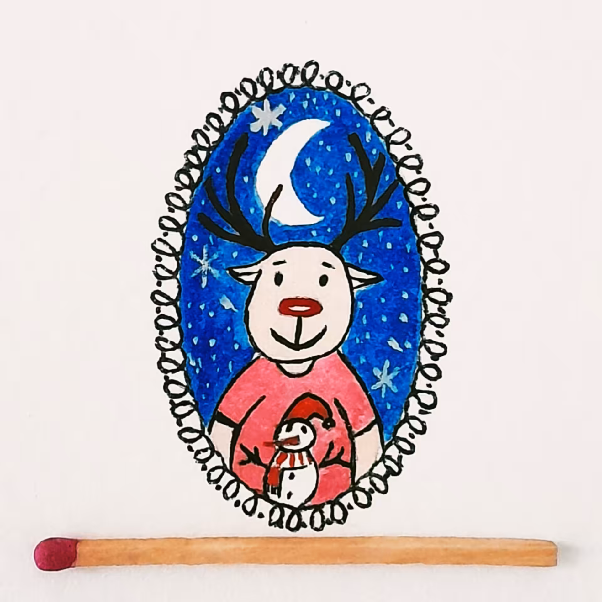  Matchstick: Deer 2