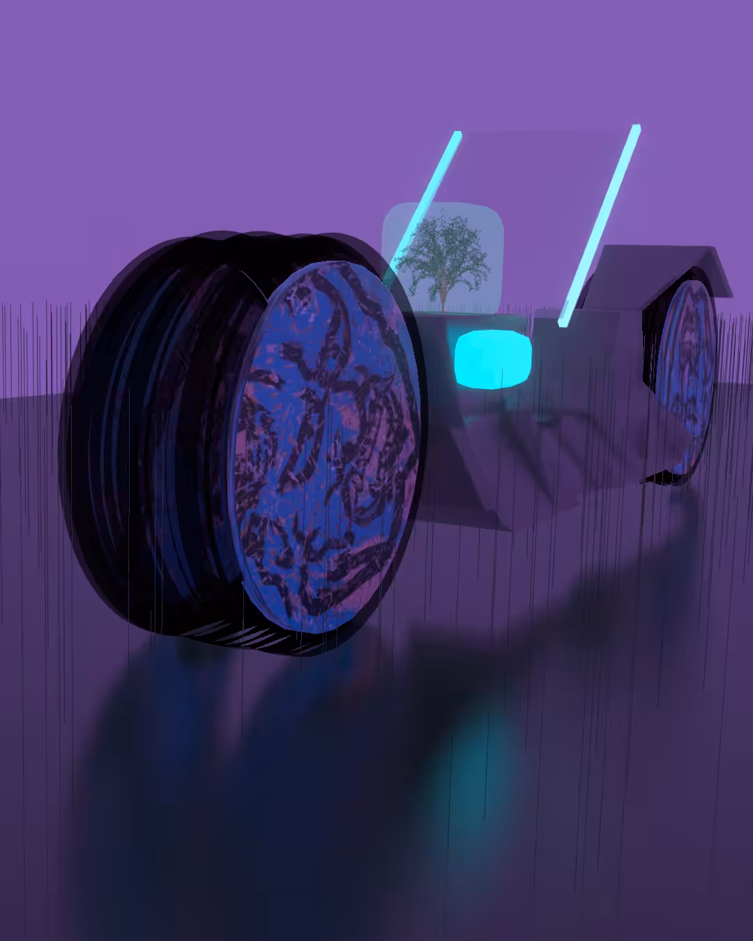 CYBERPUNK MOTORCYCLE x SUOARESZ