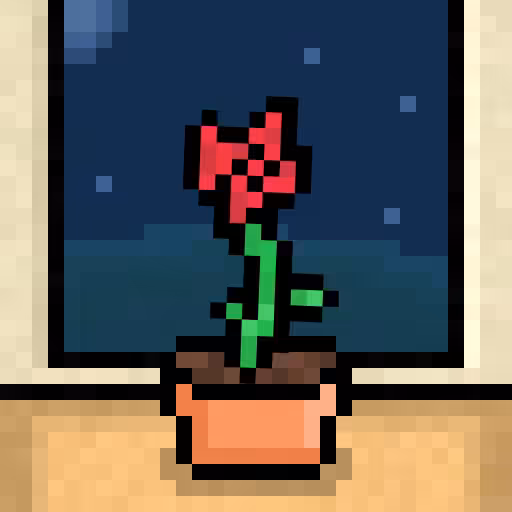 Pixel Flowers #4