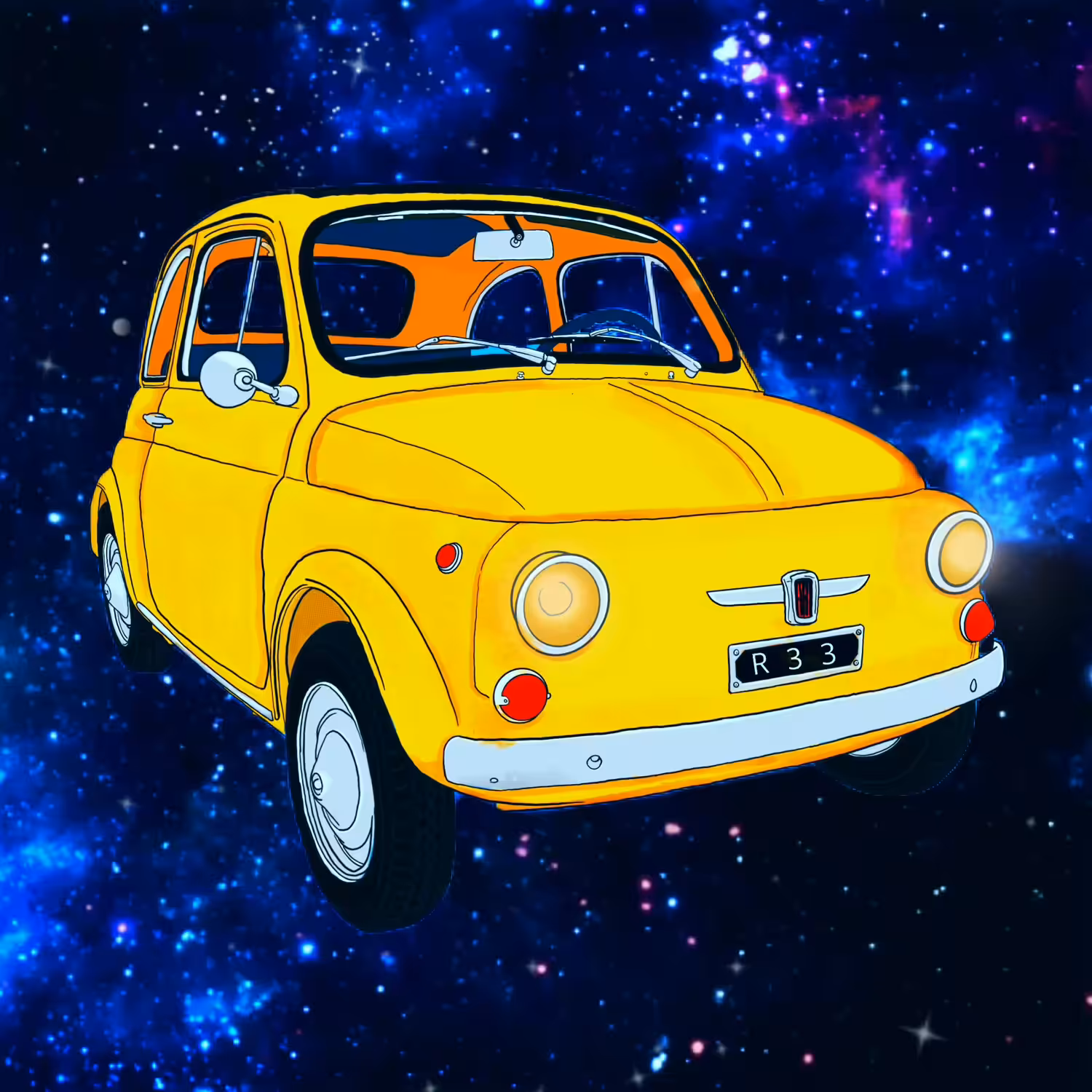Fiat 500 Lupin 3ro
