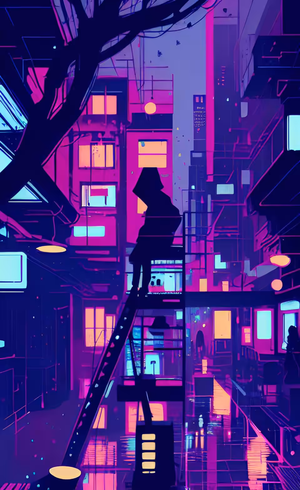 touching grass